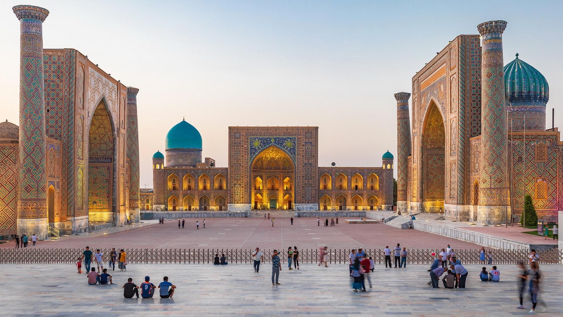 From Tashkent: Samarkand Train Day Trip to Registan Square 2