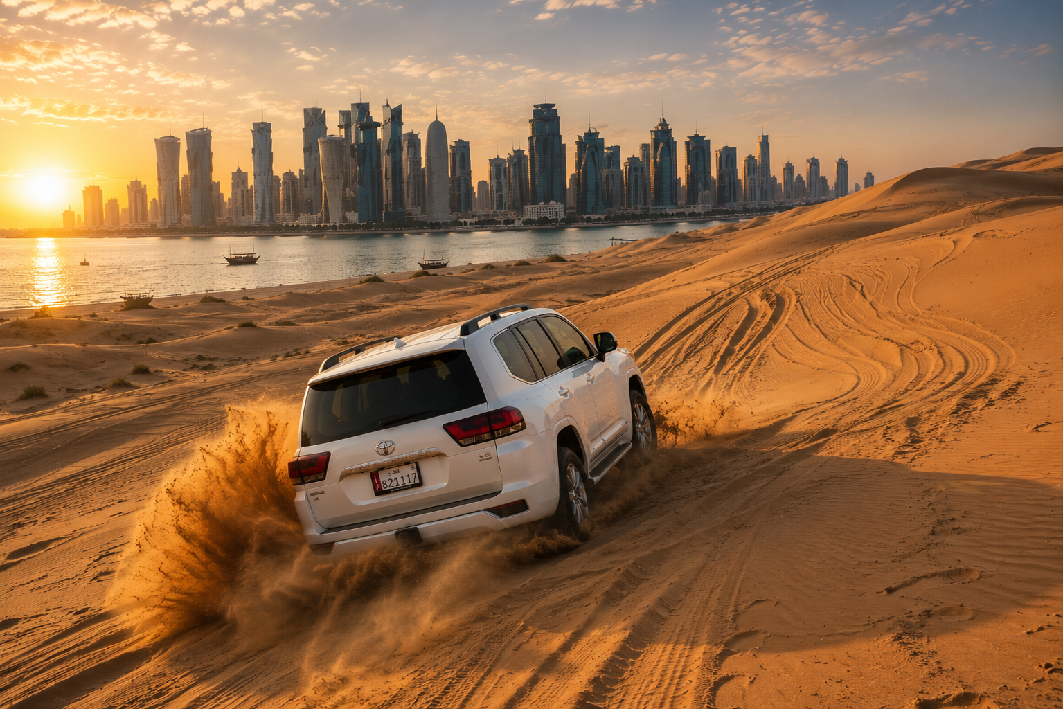Doha: Full-Day City Tour, Desert Safari & Inland Sea Tour
