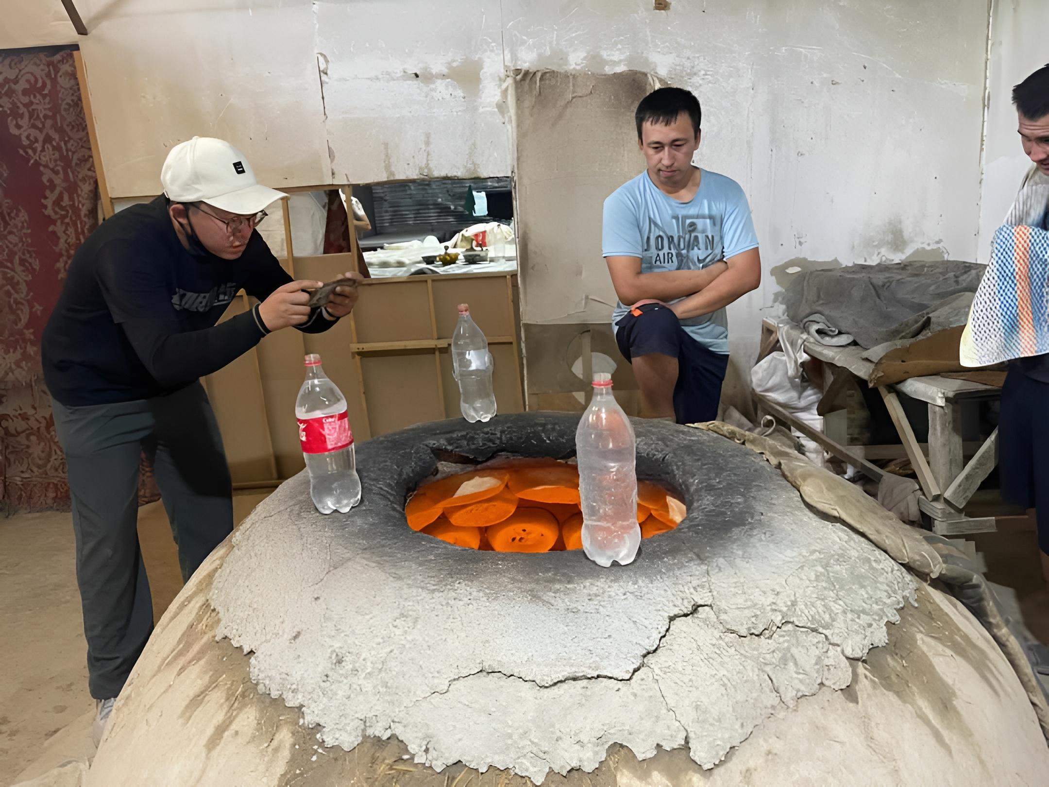 Bread baking experience in Samarkand, Visit to Silk Carpets 3