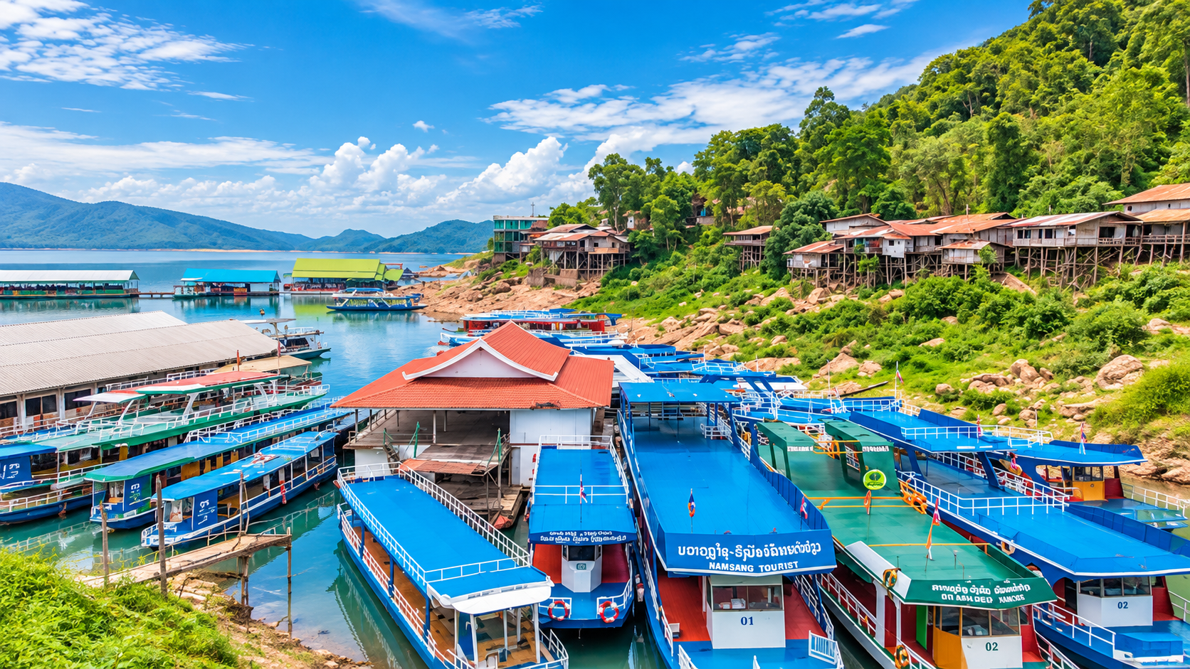 From Vientiane: 2-Day, 1-Night Lao Sea & Vang Vieng Tour 2
