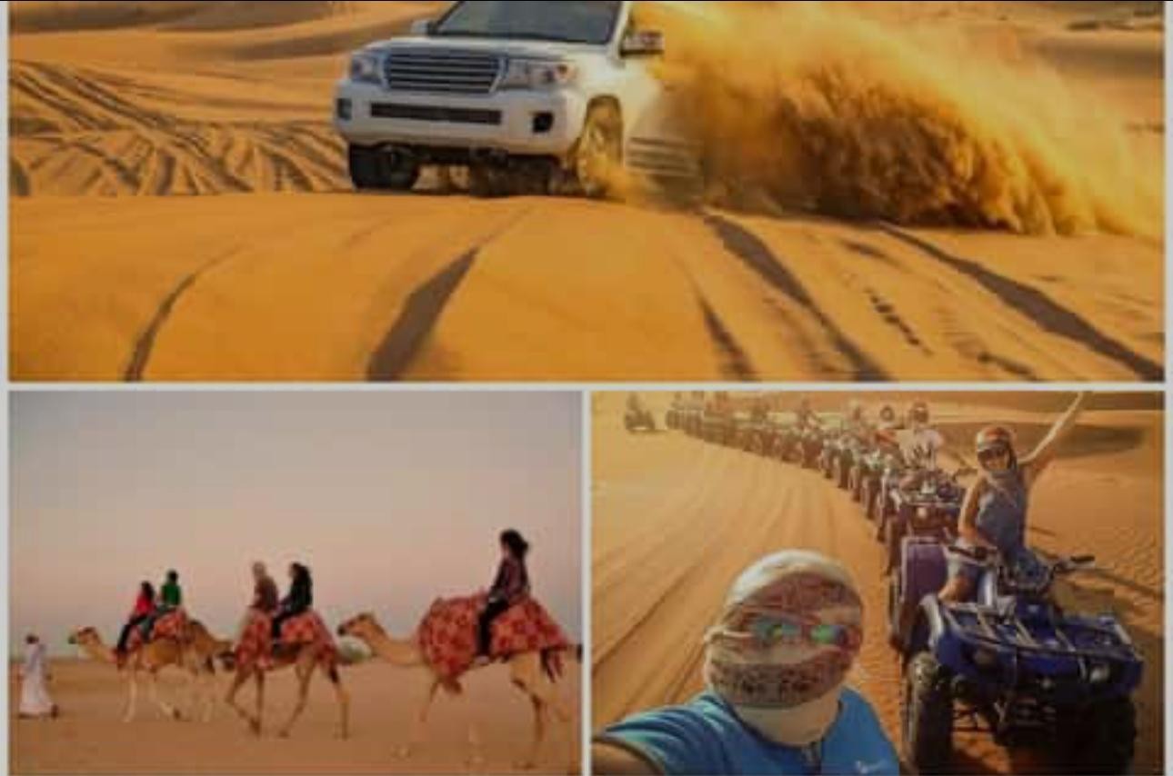 Doha: Highlights Guided Desert Safari with Camel & Quad Bike