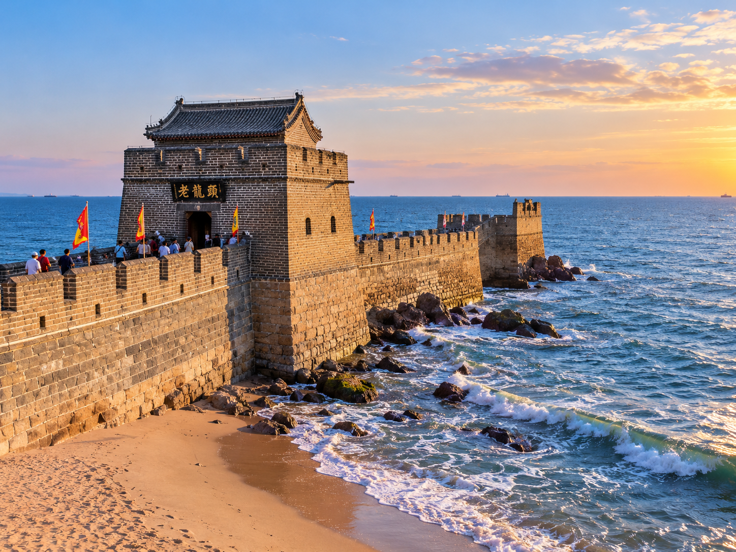 From Beijing: Shanhaiguan & Laolongtou: Great Wall Meets Sea 2