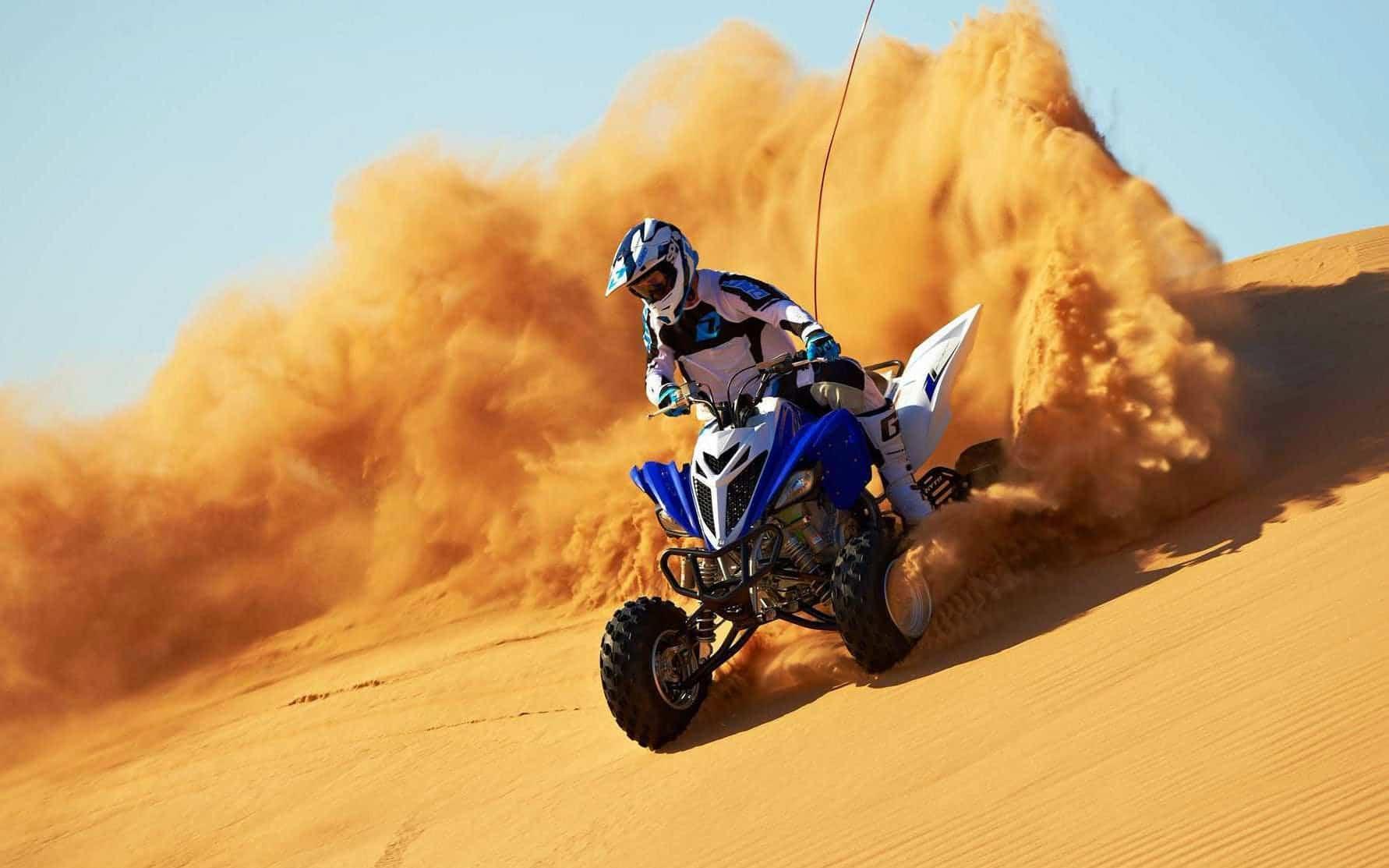 Doha: Desert Quad Bike Tour with Helmet and Photos 2