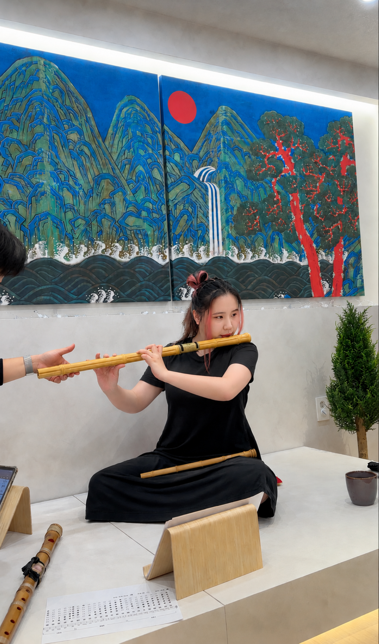 Seoul: Korean Culture Experience Daegeum Class with Hanbok 2