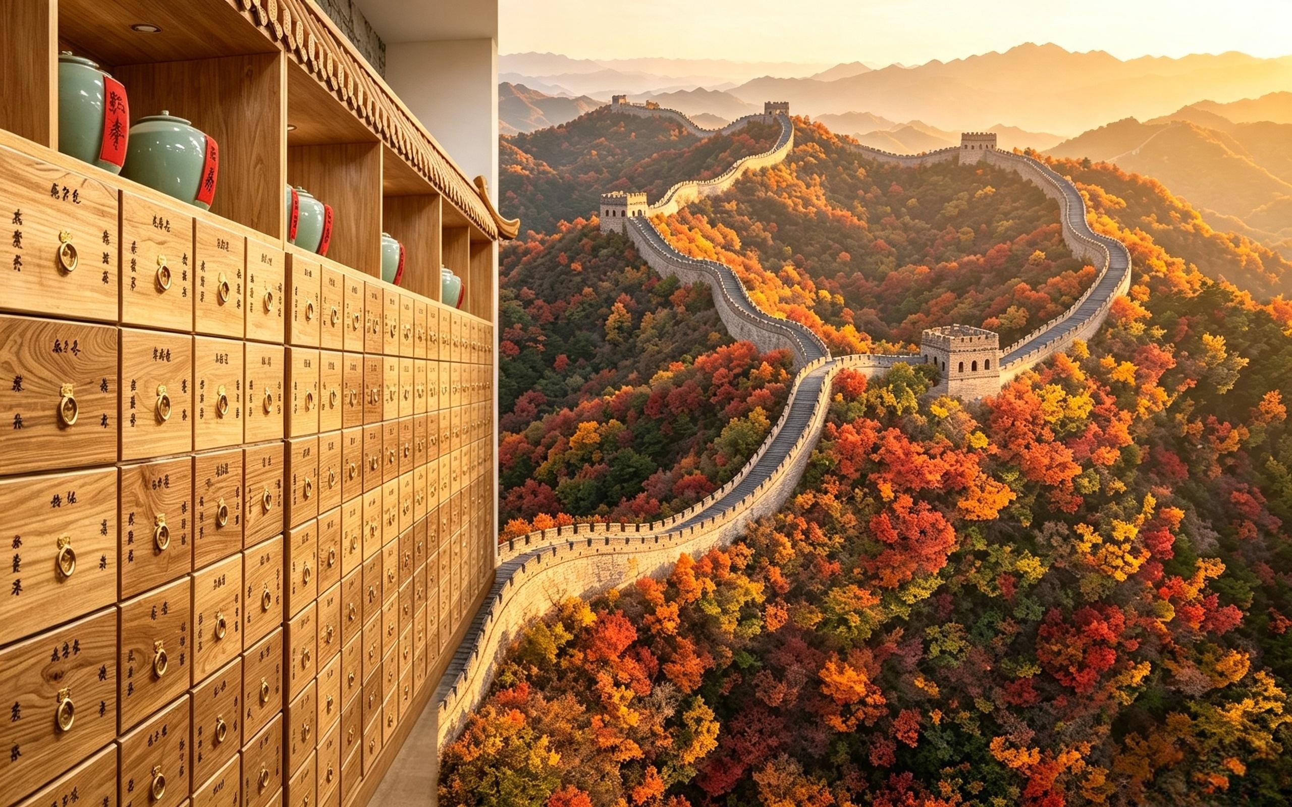Chinese Cultural Experience Tour: Mutianyu Great Wall & TCM