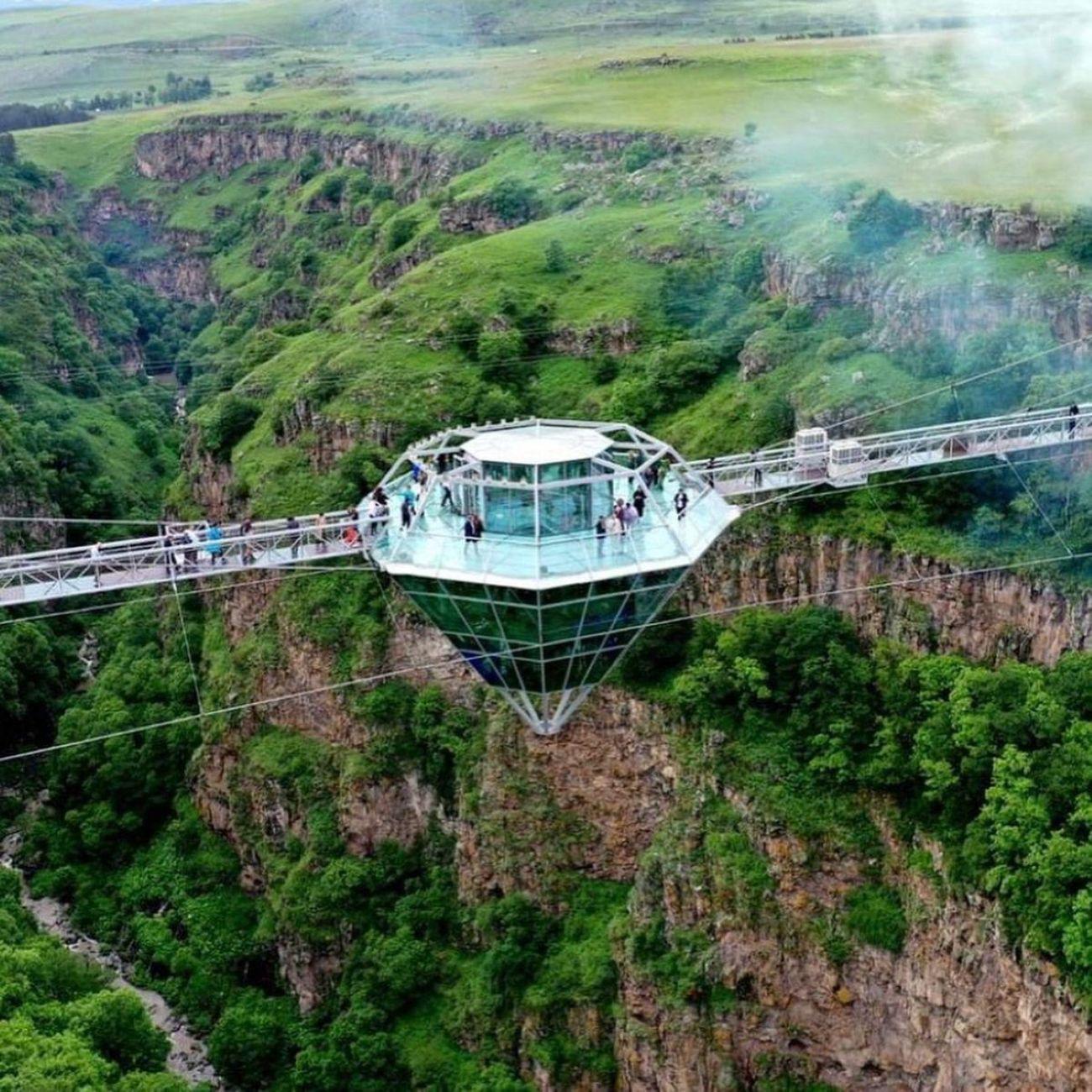 From Tbilisi: Dashbashi Canyon Day Trip with Glass Bridge