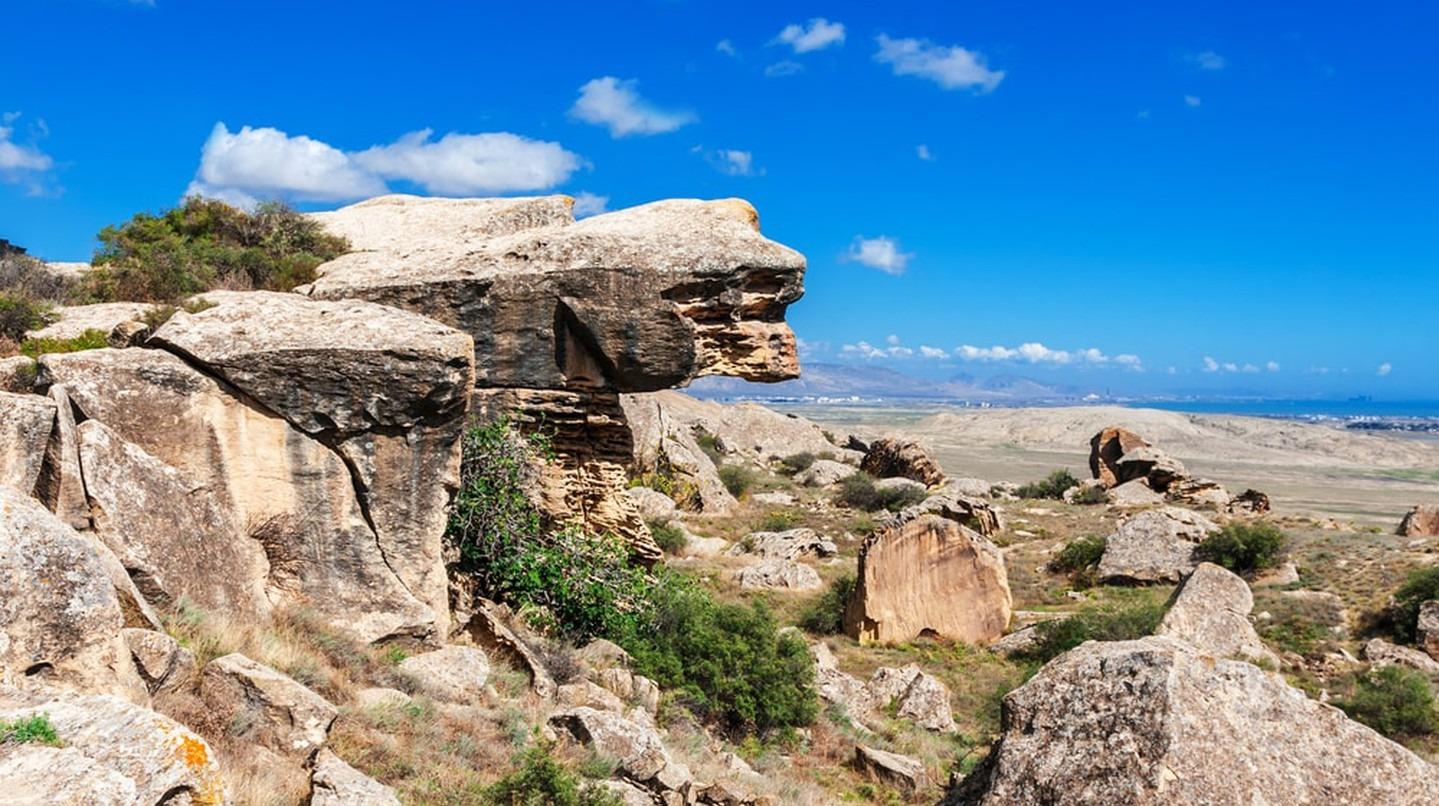 Absheron: Gobustan, Pink Lake, and Burning Mountain Tour 3