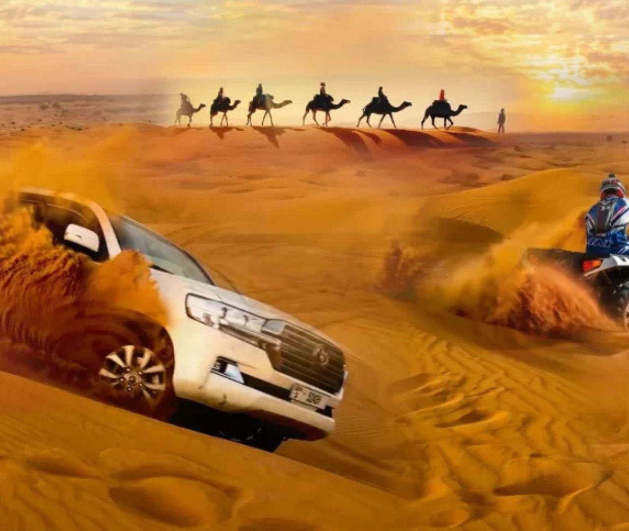 Doha Desert Odyssey: Guided Tour with 3 Dune-Driving Choices 2