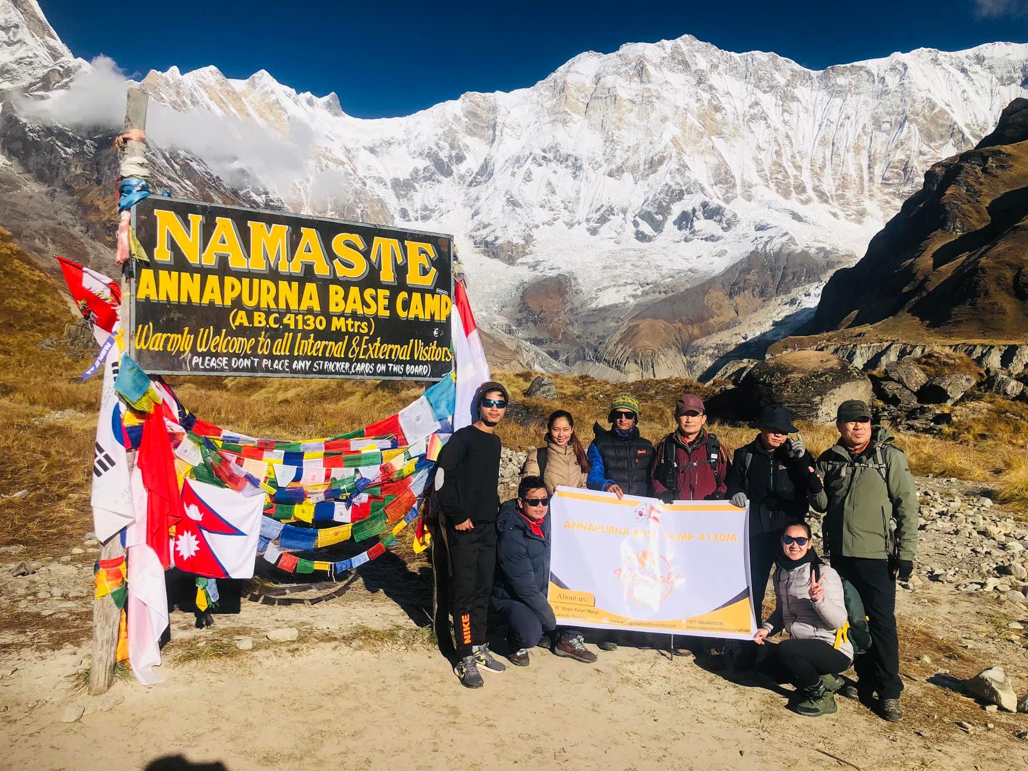 Annapurna Base Camp trek Nepal 2