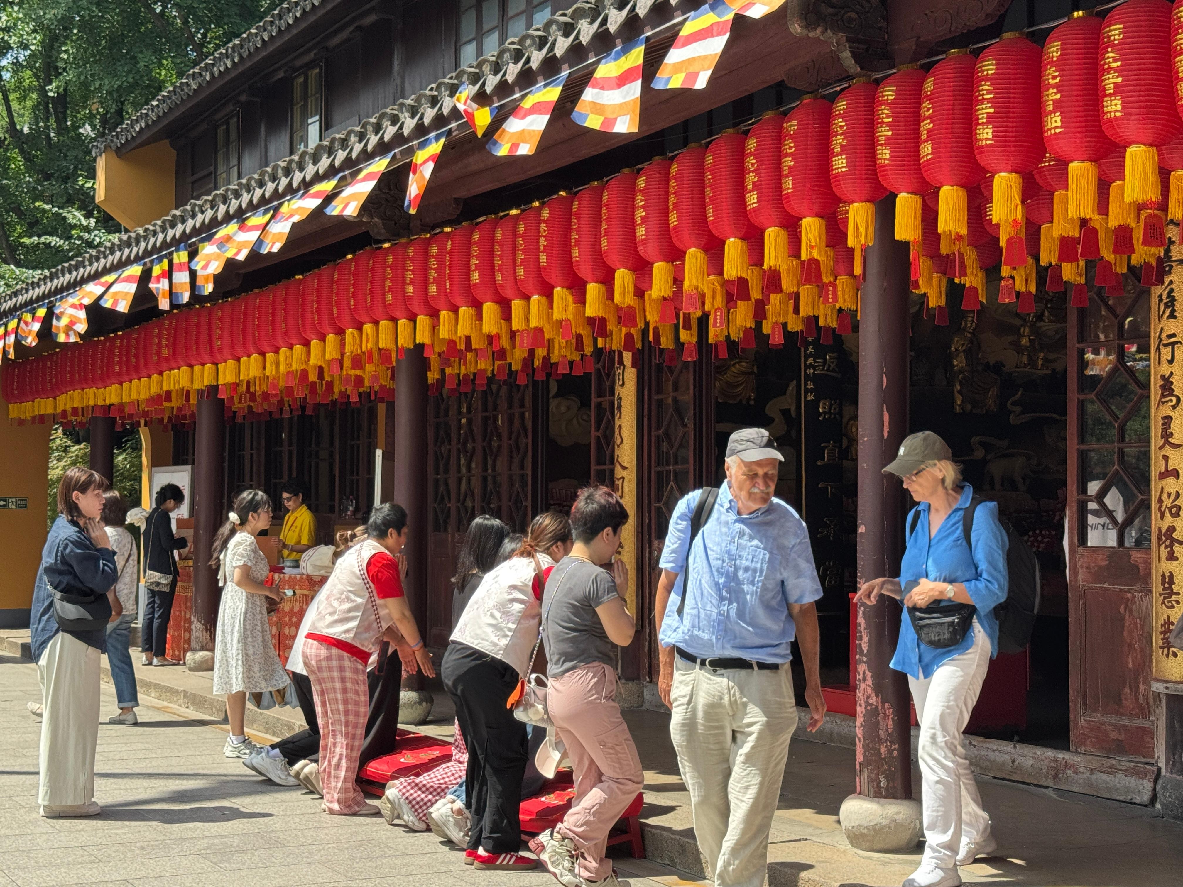 Shanghai: Old Temples and New Tech Robotaxi&Robots Day Trip