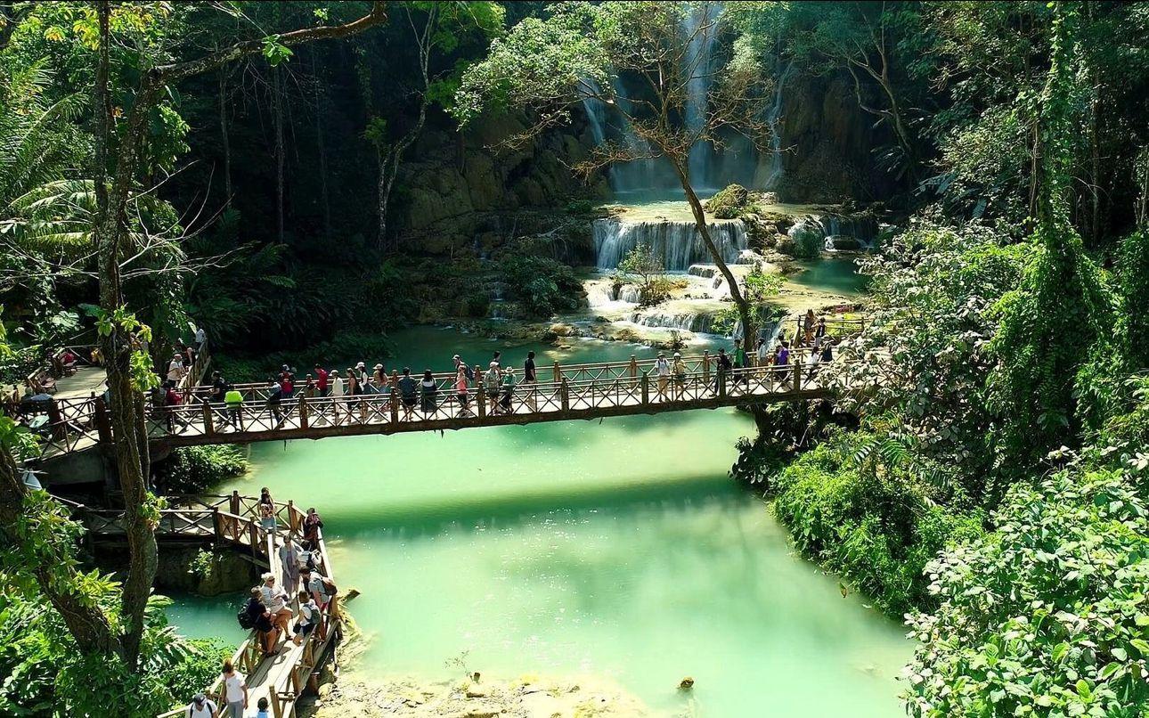 Luang Prabang: Afternoon Kuang Si Waterfalls & Sunset Cruise 2