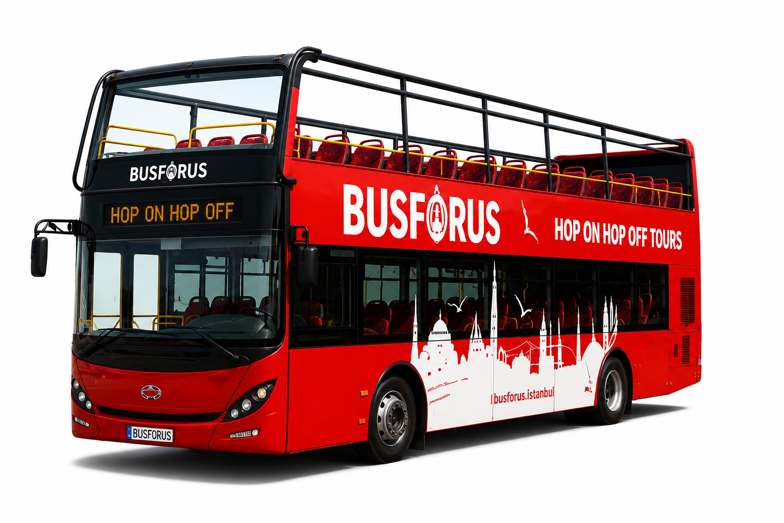 Istanbul: Hop-On Hop-Off Bus Tour -Bosphorus Cruise Day Time 2
