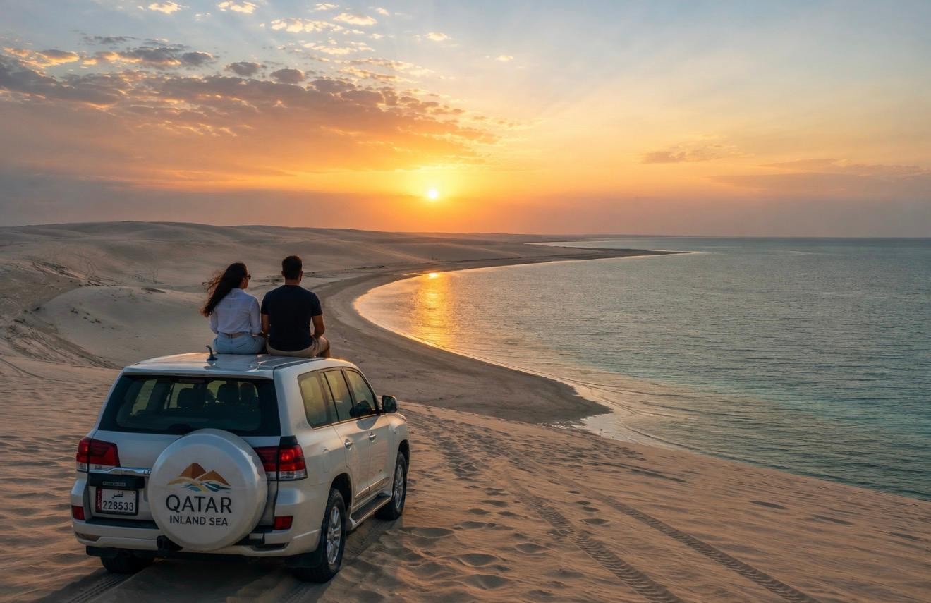 Doha: Arabian Nights Desert Safari & Moonlit Inland Sea 3