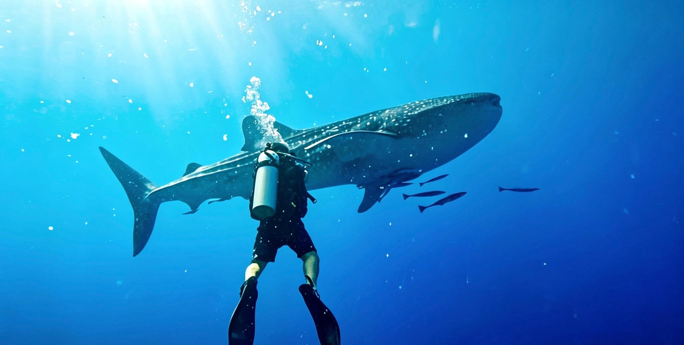 Cebu: Oslob Whalesharks Scuba Dive & Sardines Run Snorkeling 2