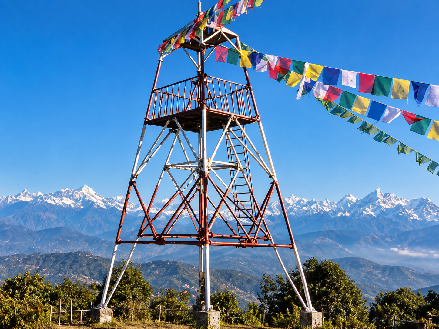 Nagarkot Sunrise & Hike to Suspension Bridge with Waterfall