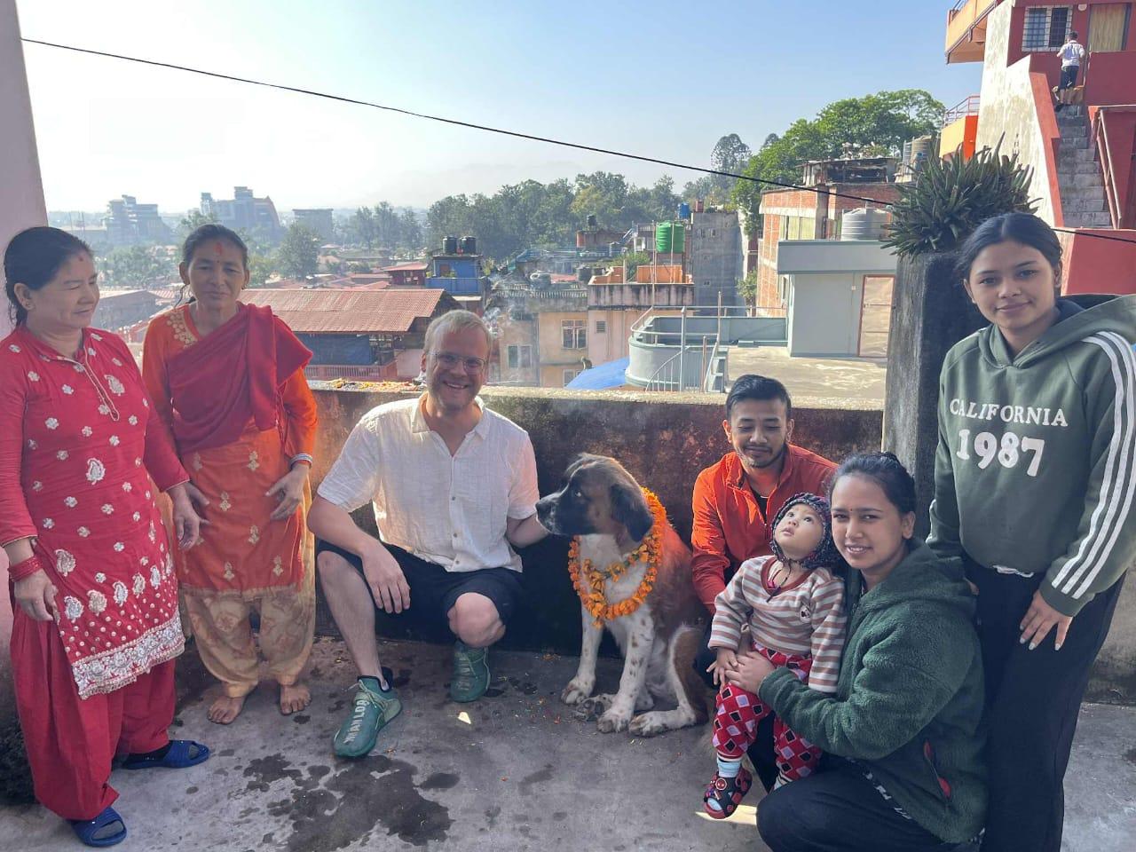 Kathmandu: Kukur Tihar Festival Tour with Local Family 2