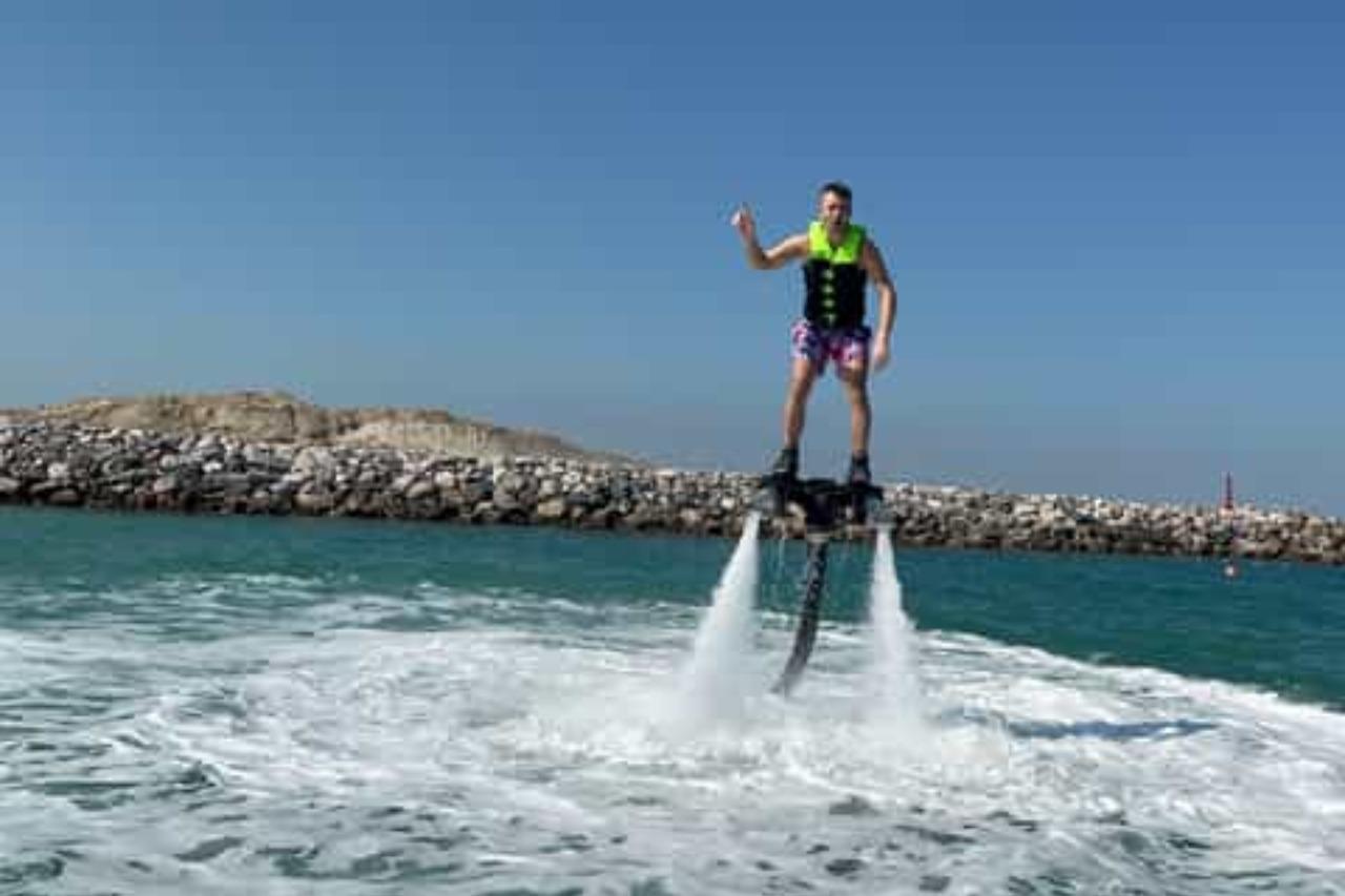 Muscat: Flyboarding Up to 45 Feet Above the Water