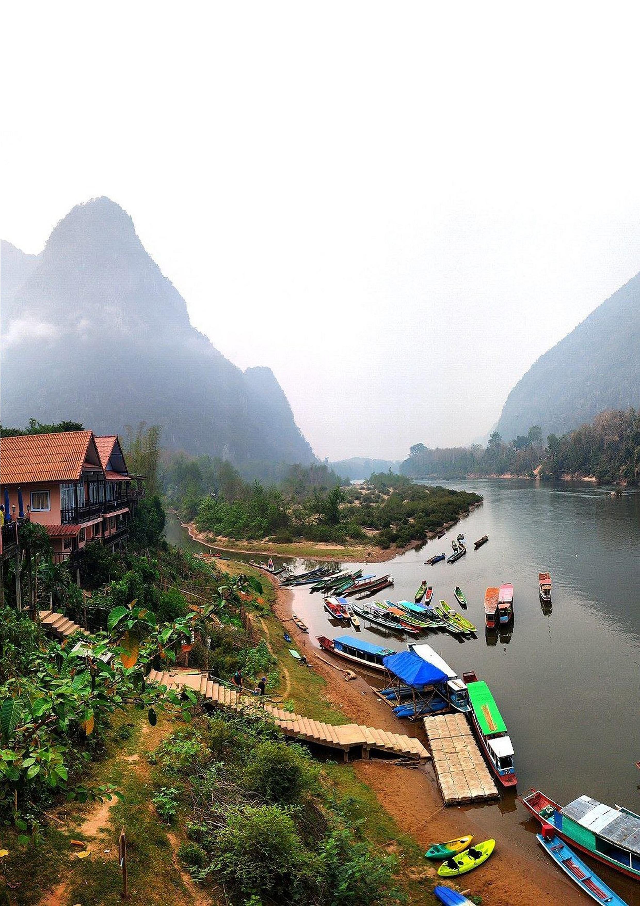 Nong Khiaw: Muang Ngoi, View Point, Water Fall and Kayaking 2