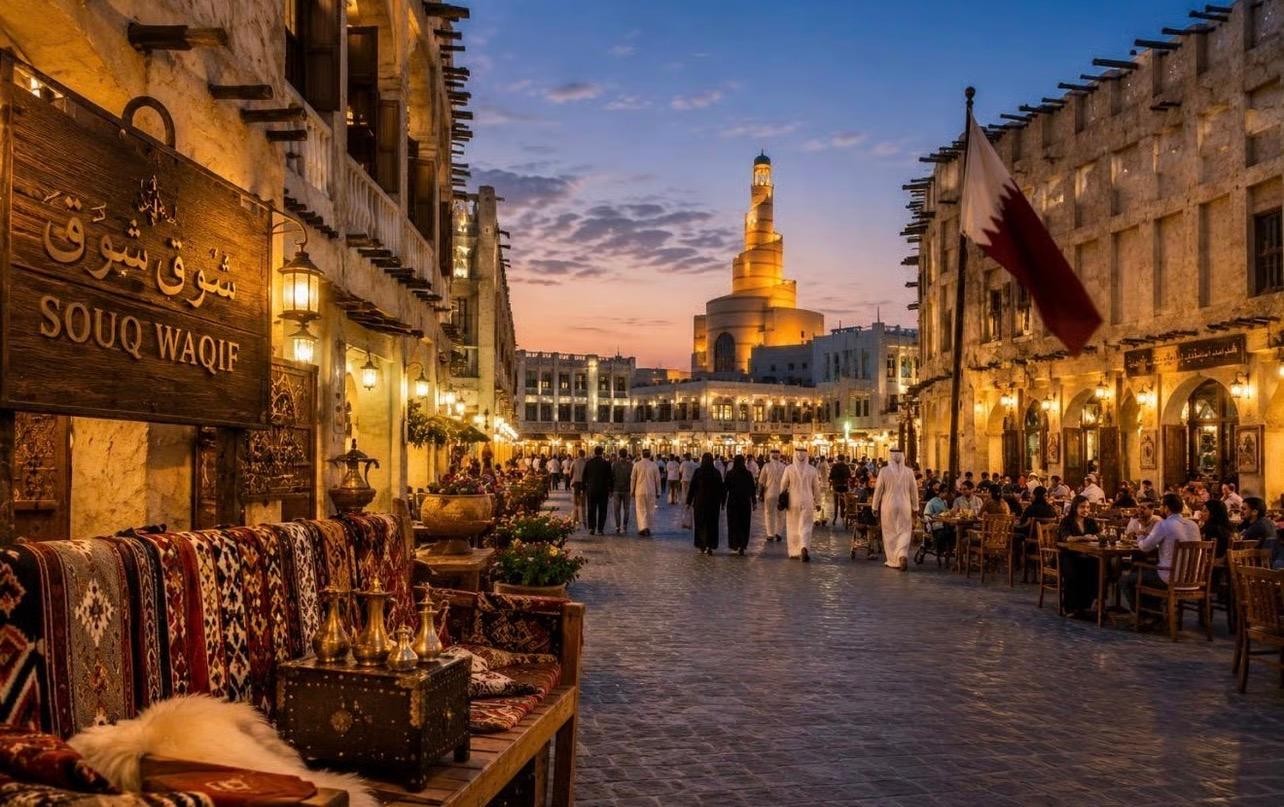 Doha: City Night Tour to Major Attractions with Transfer