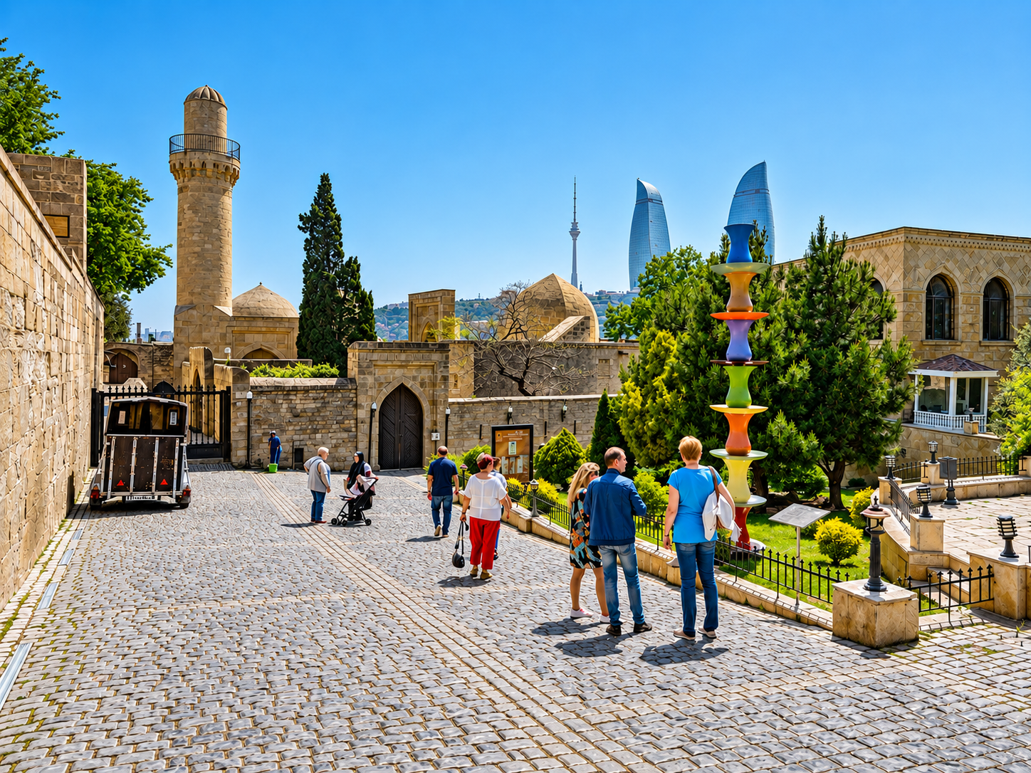 Baku: Old City Walking Tour Through History and Culture