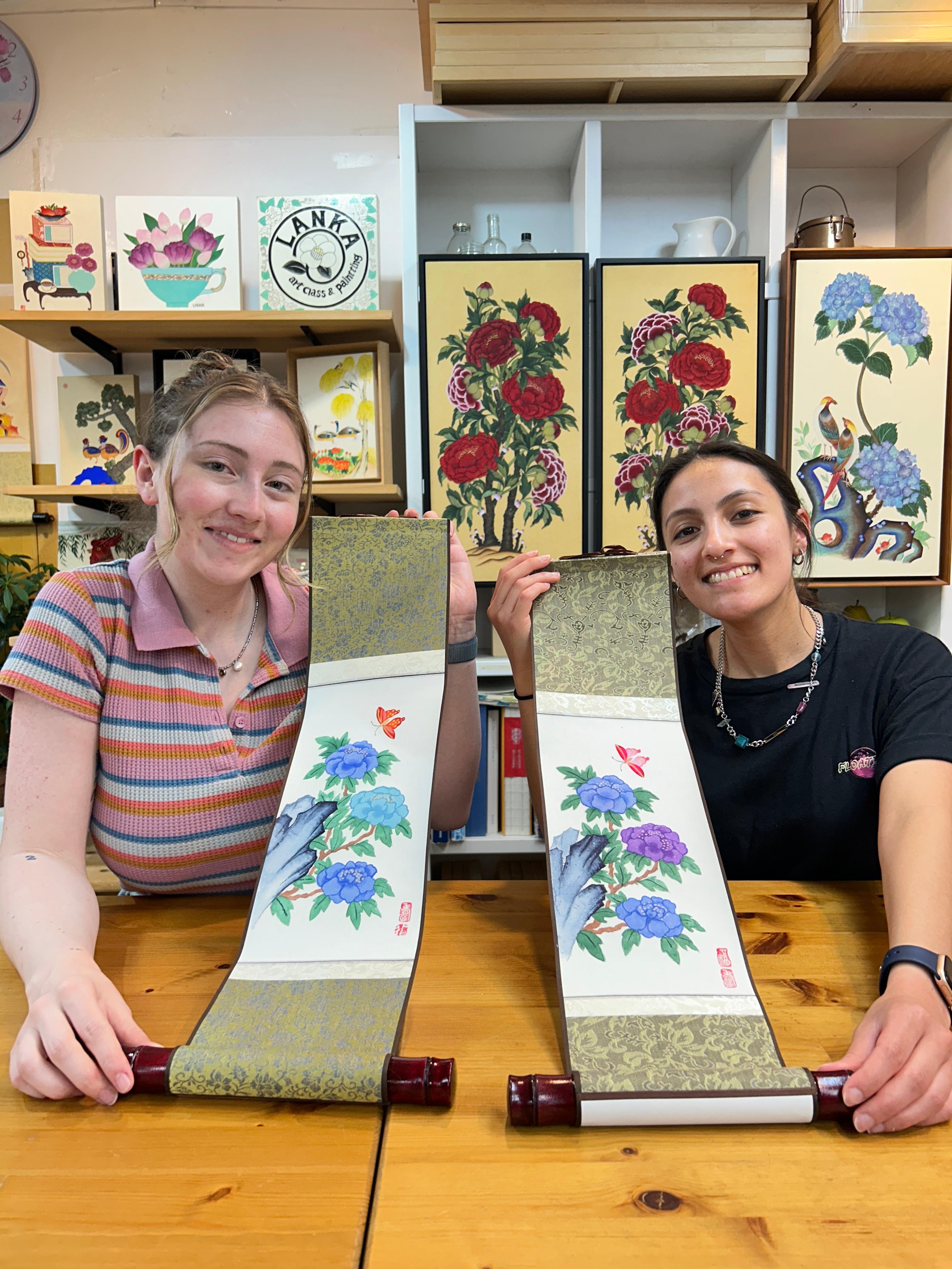 Seoul: Korean Folk Painting Workshop with Local Artist 2