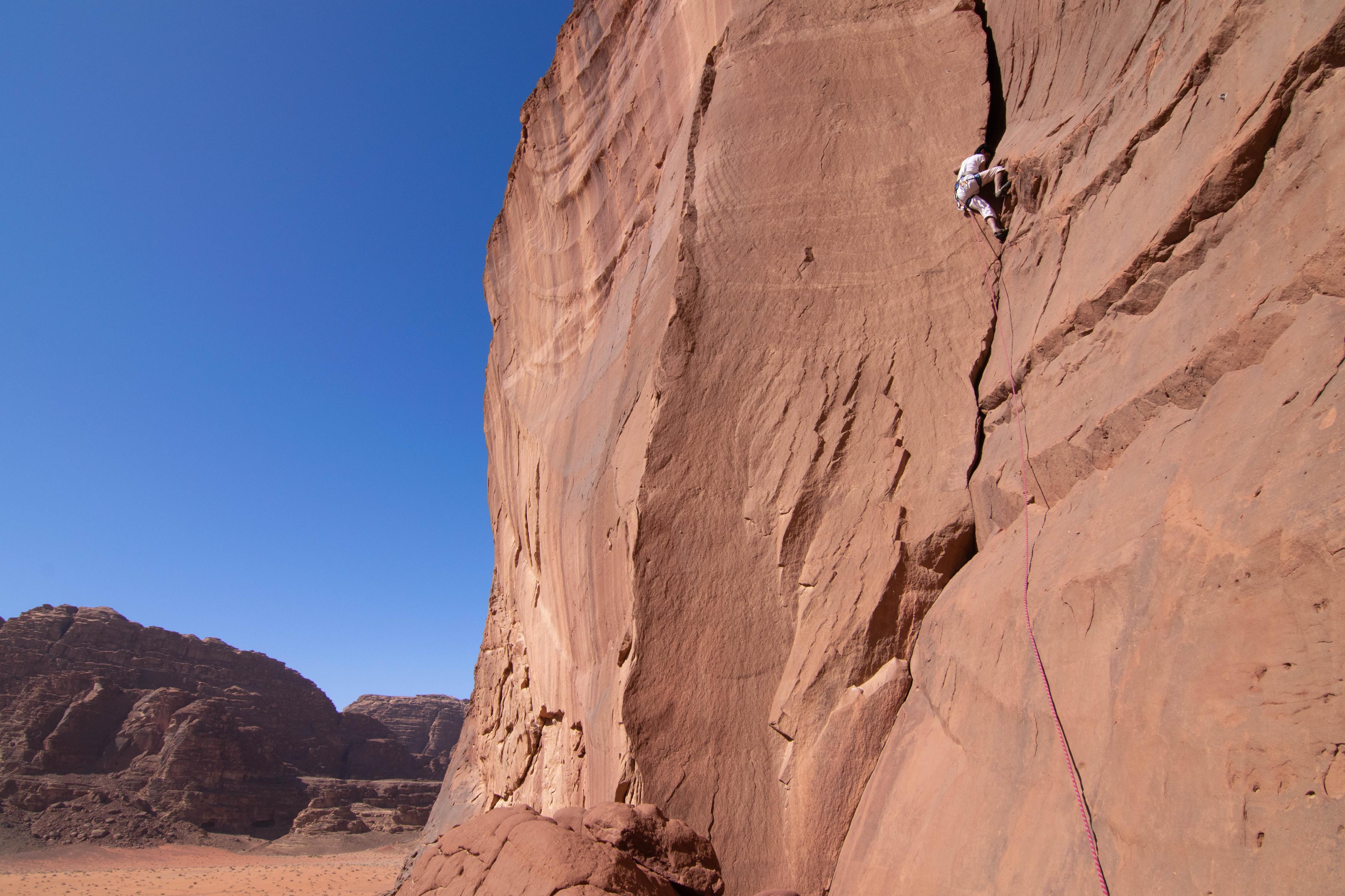 Wadi Rum: Half-Day Sport Climbing