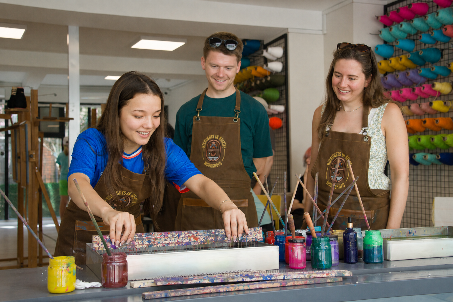 Istanbul: Turkish Marbling -Ebru- Workshop from Galata Tower