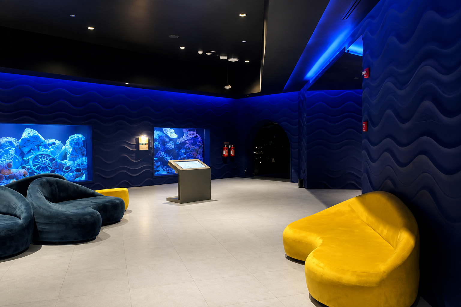 From Doha: Private Tour to Hamad Port Aquarium & Museum 2