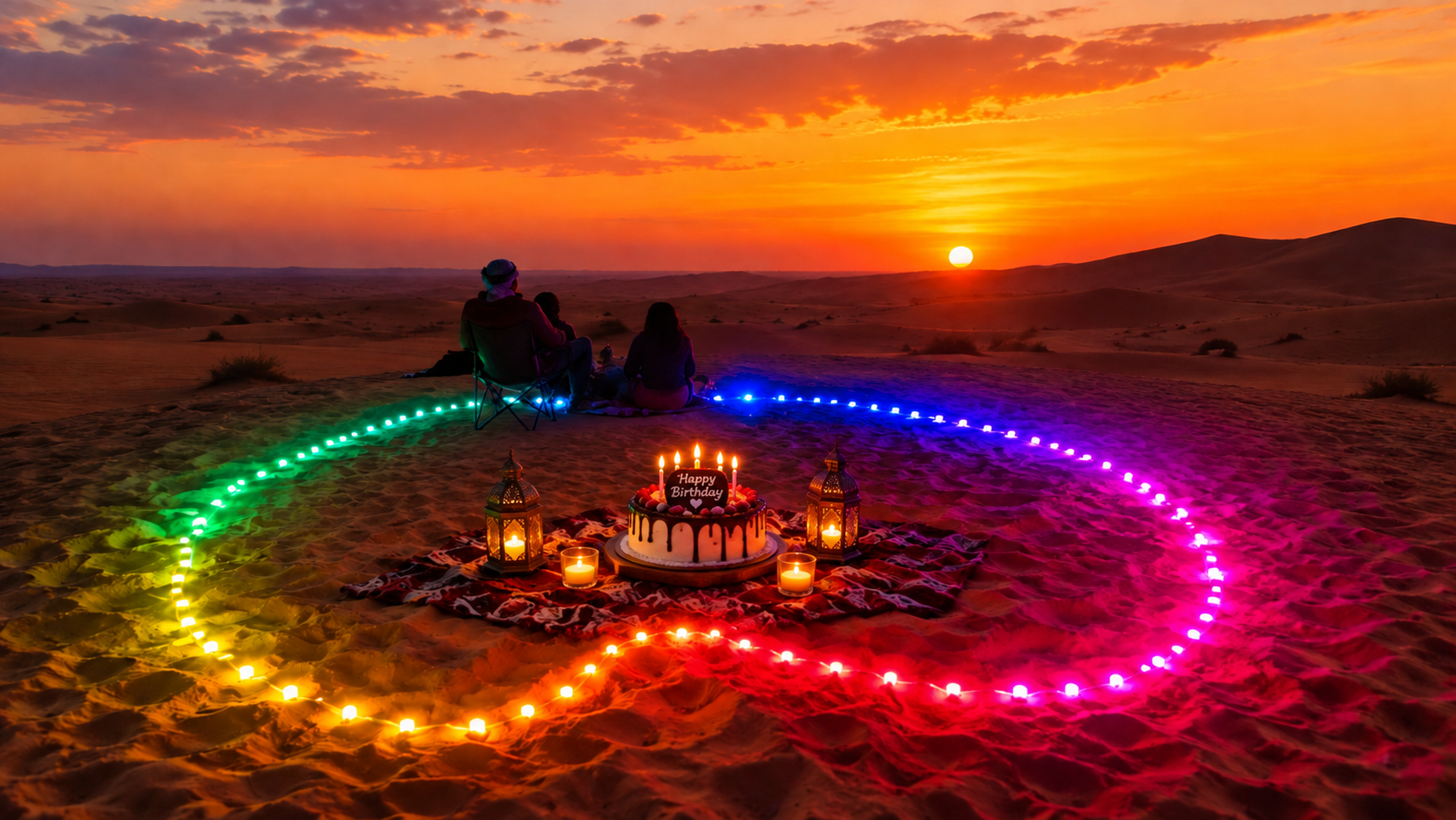 Muscat: Visit Wadi Bani Kalid & Desert Birthday Celebration 2