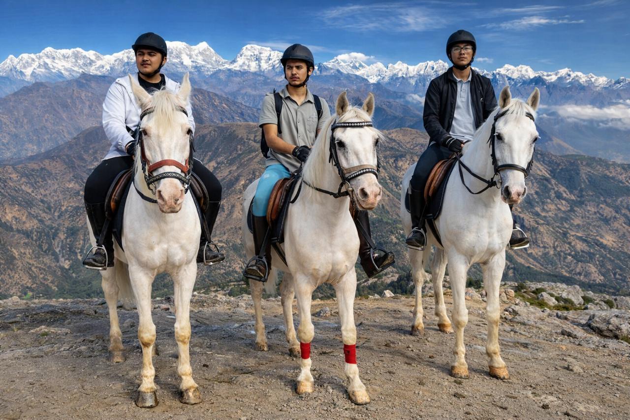 Pokhara: Private Horseback Ride to Sarangkot with Views 3