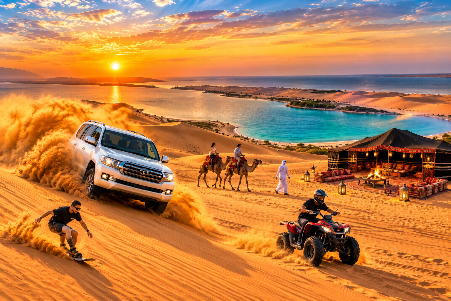 Doha: Full-Day Combo City Tour and Desert Safari 3