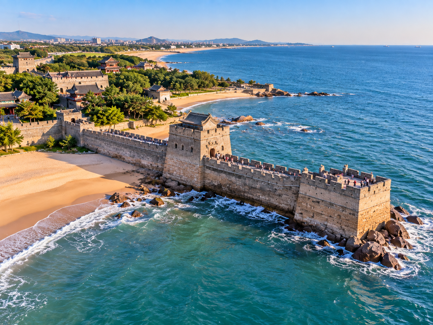 From Beijing: Shanhaiguan & Laolongtou: Great Wall Meets Sea