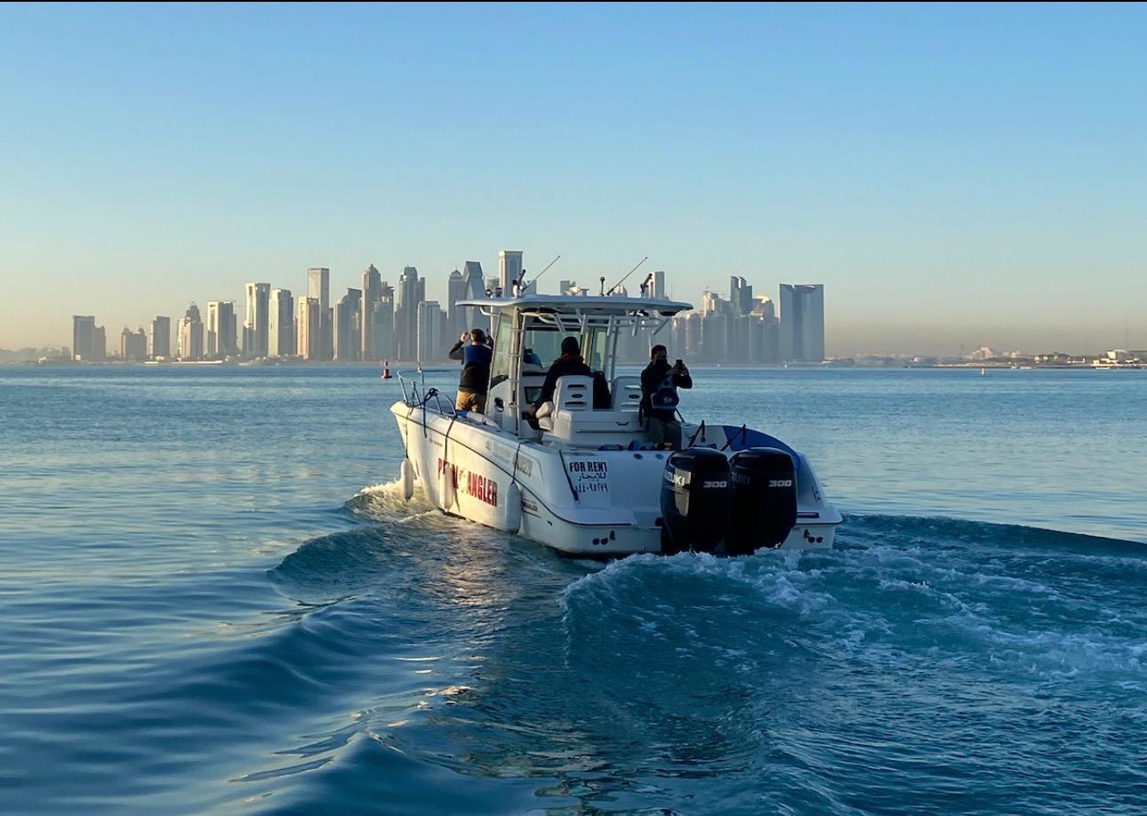 Doha: Jetboat Ride with Hotel Pickup and Snacks