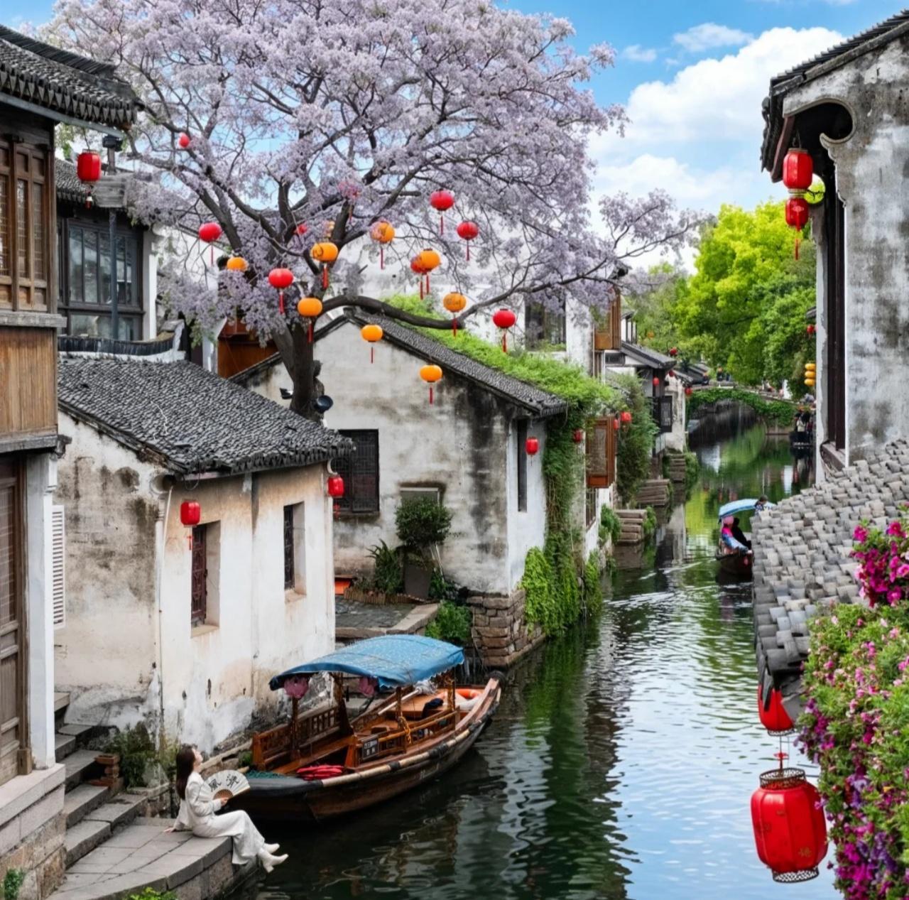 Shanghai: Zhouzhuang Water Town Day Tour with Tea & Pingtan