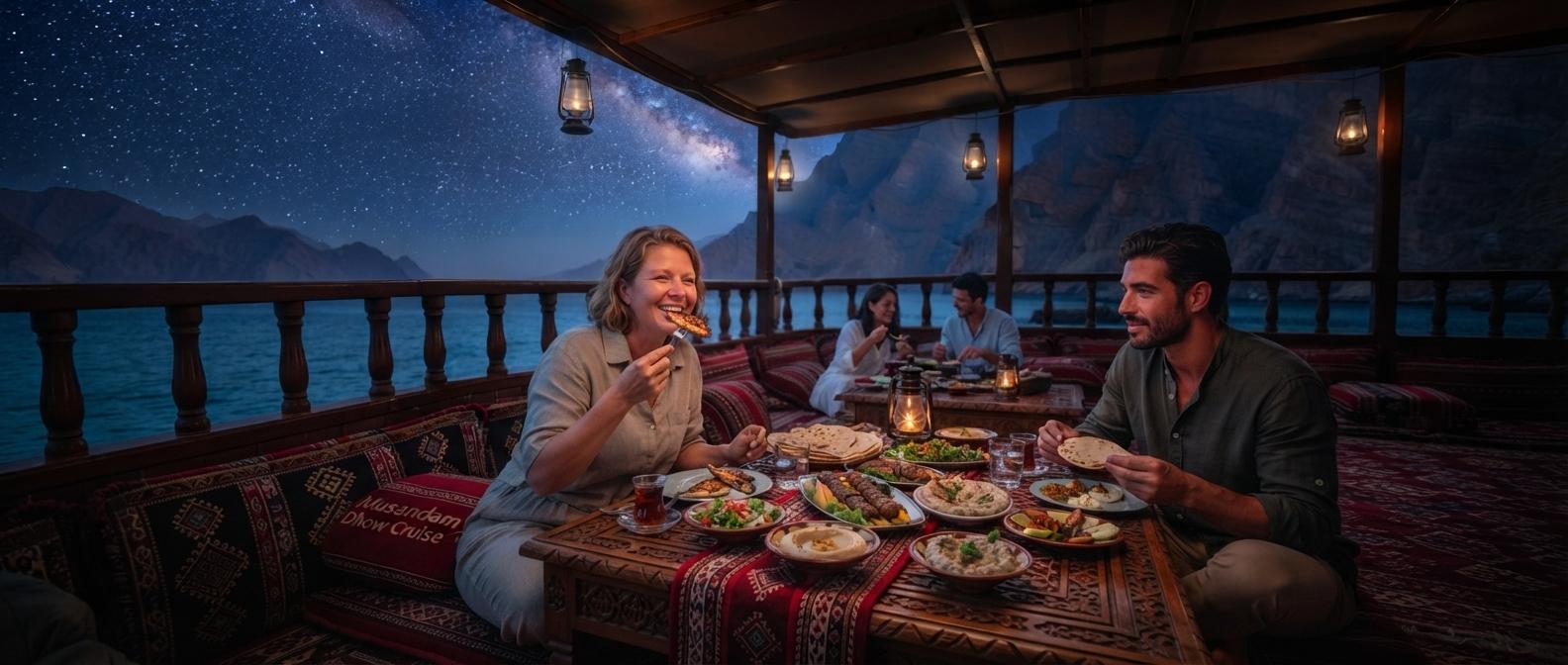 Musandam/Khasab: Overnight Dhow Cruise with Camping and BBQ 3
