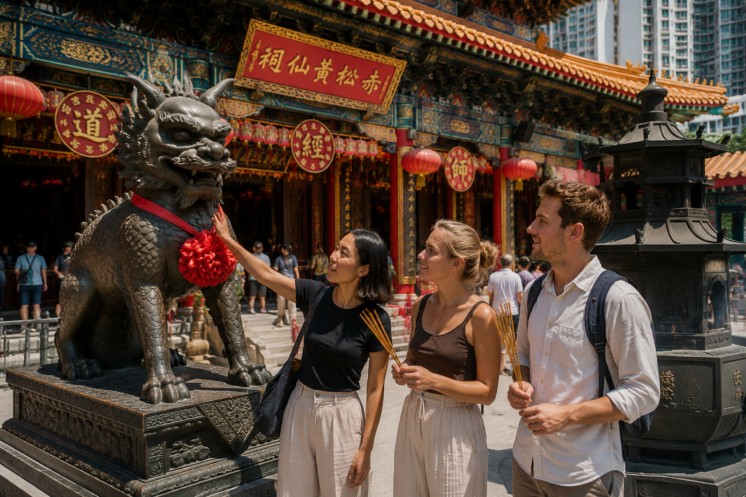 Hong Kong: Wong Tai Sin Temple Fortune & Blessing Experience 3