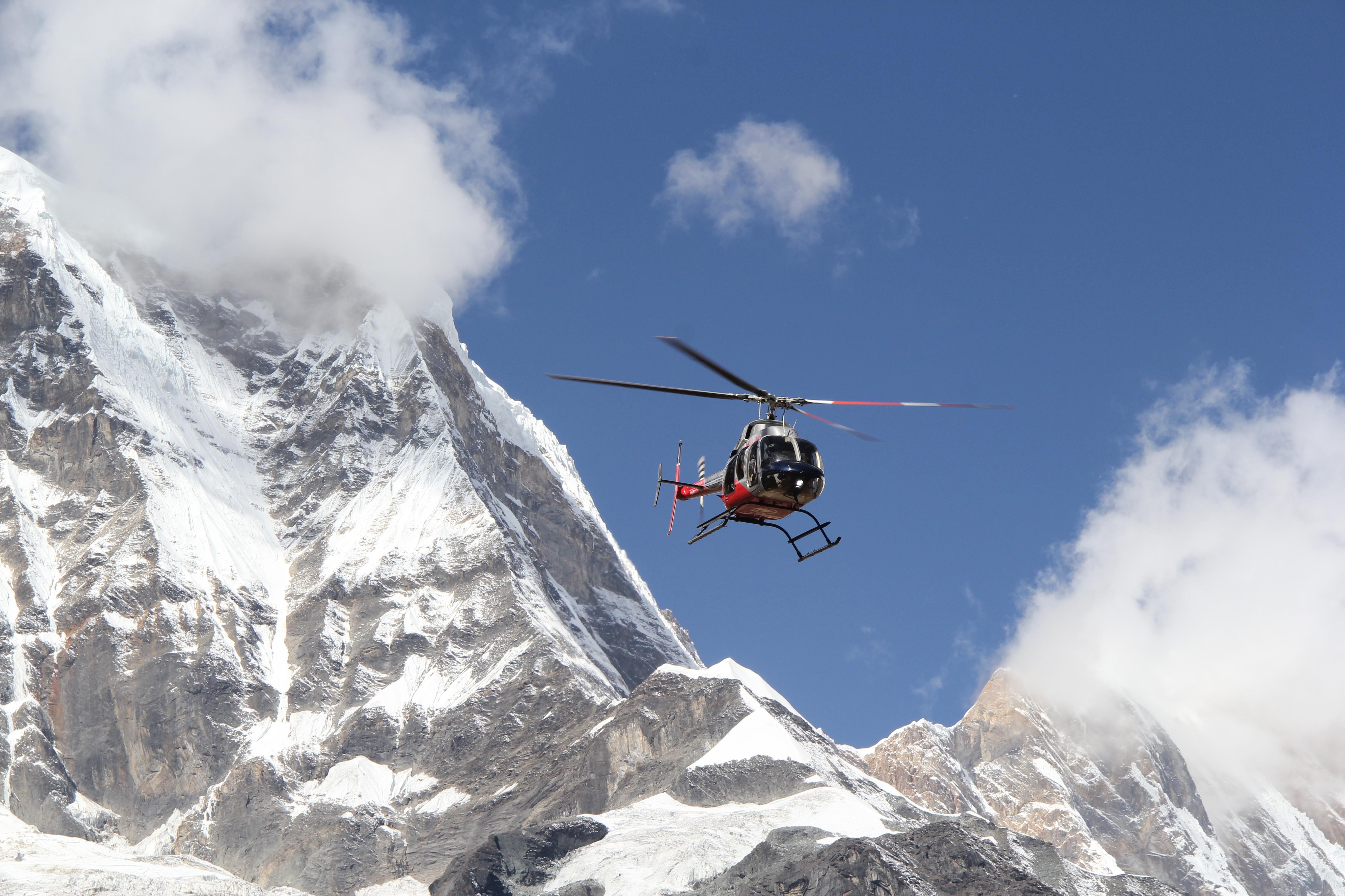 From Pokhara: Helicopter Landing at Annapurna Base Camp 2