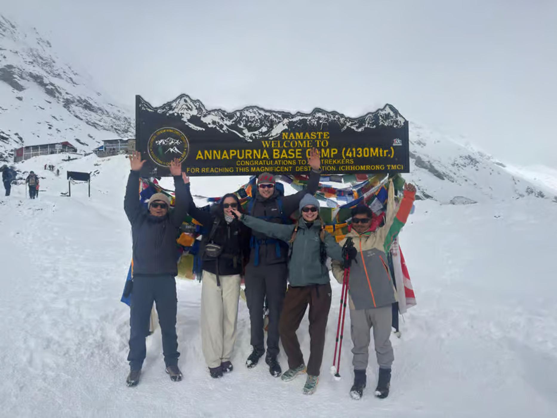 Kathmandu/Pokhara: 5-Day ABC Trek with One-Way Flight to Pkr