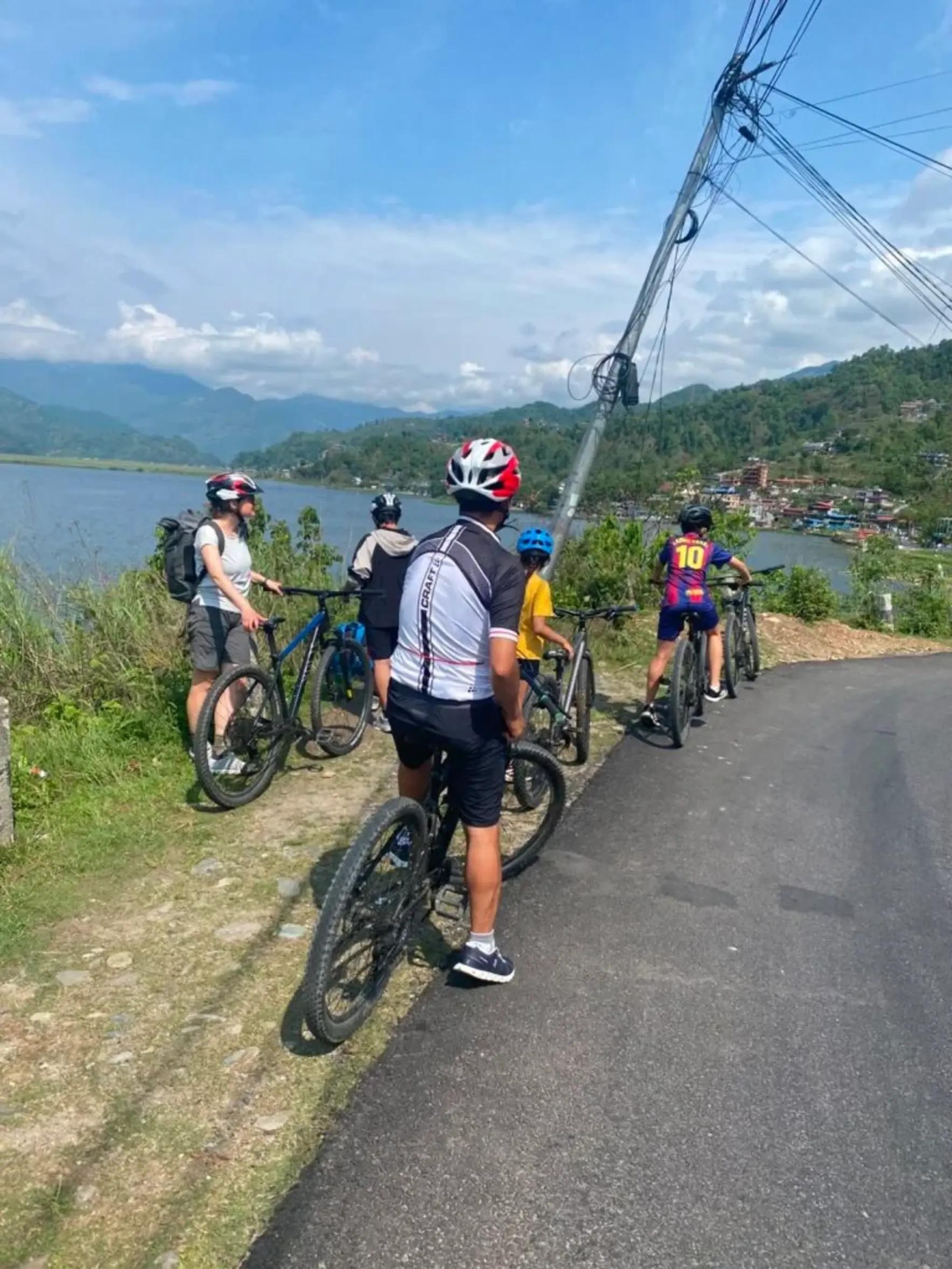 Pokhara: Private Hidden Villages & Harpan Hill Cycling Tour 3