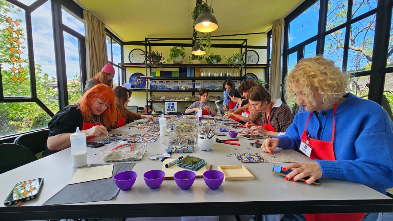 Batumi: Art Gallery Tour, Mosaic Workshop 2