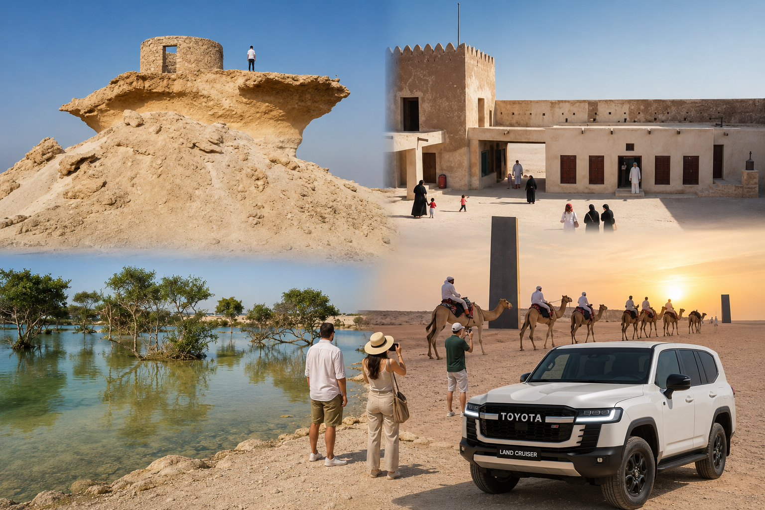 Doha Full Day Guided Tour in Qatar North and West
