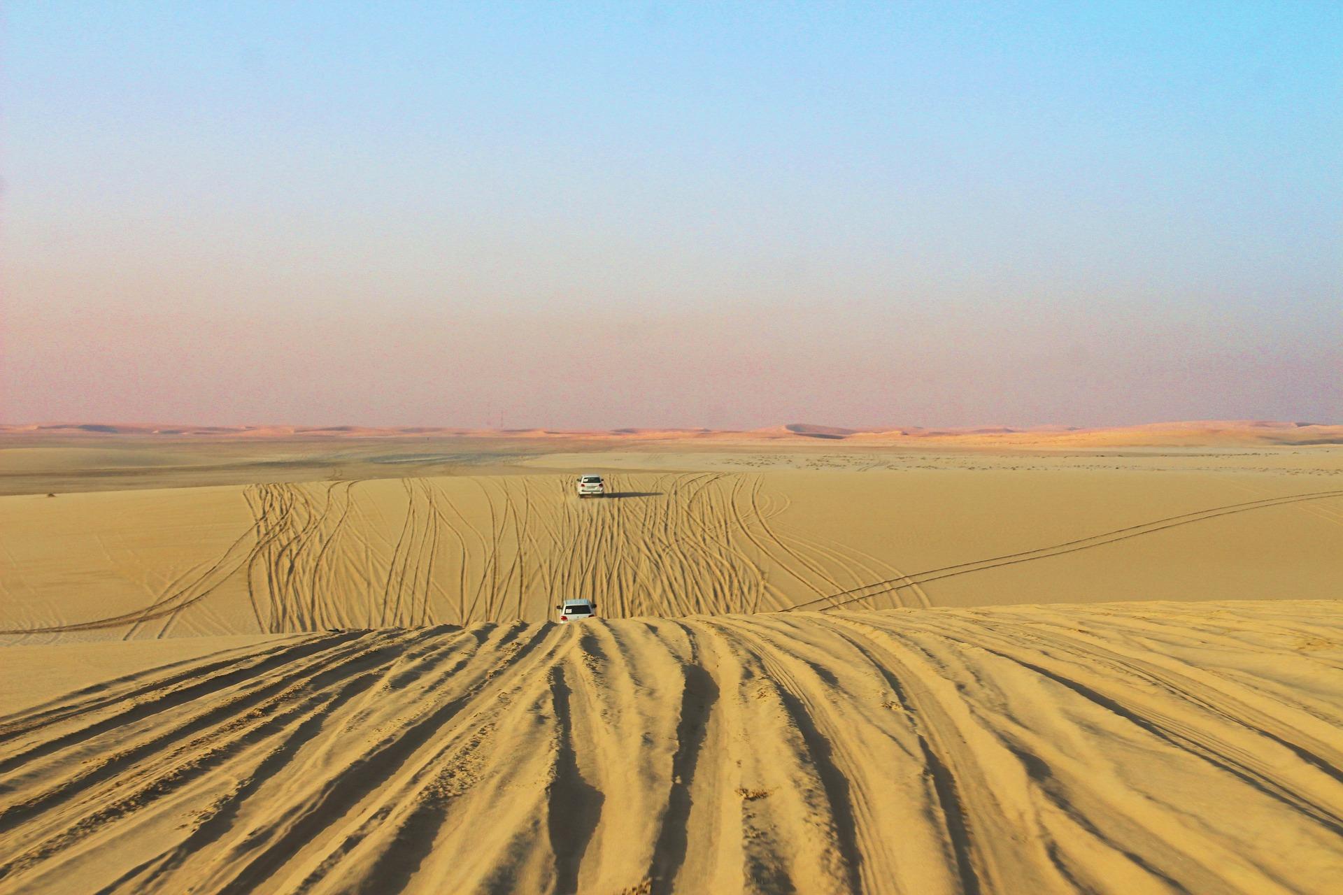 Doha: Private Desert Safari with Camel Ride & Sandboarding 2