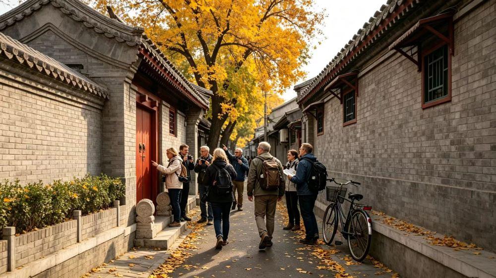 Beijing City Walk: Nanluoguxiang & Houhai Coffee Tour