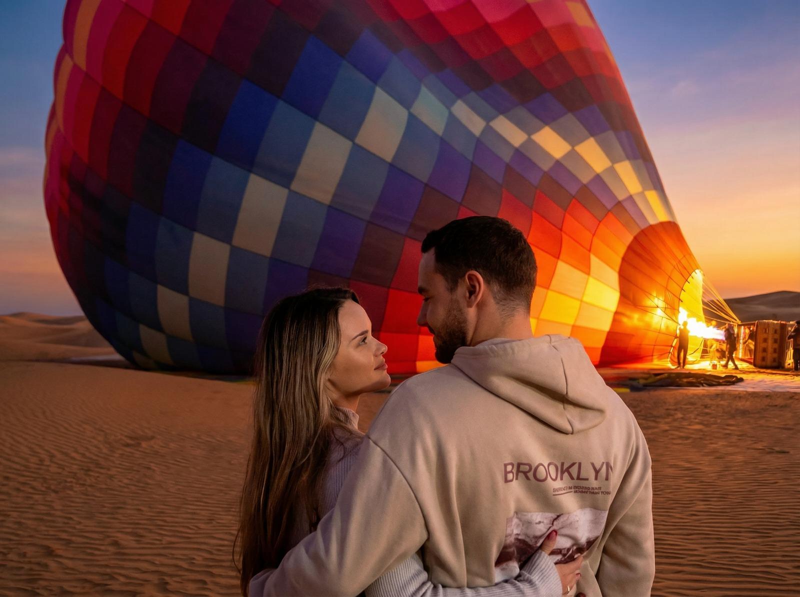 Noble Life Sunrise Hot Air Balloon Ride Over Dubai Desert 2