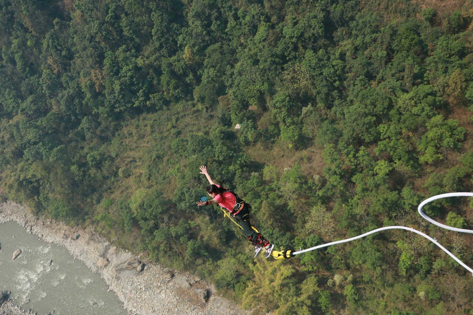 Pokhara: Kusuma Bungee Jump with Video and T-Shirt 2