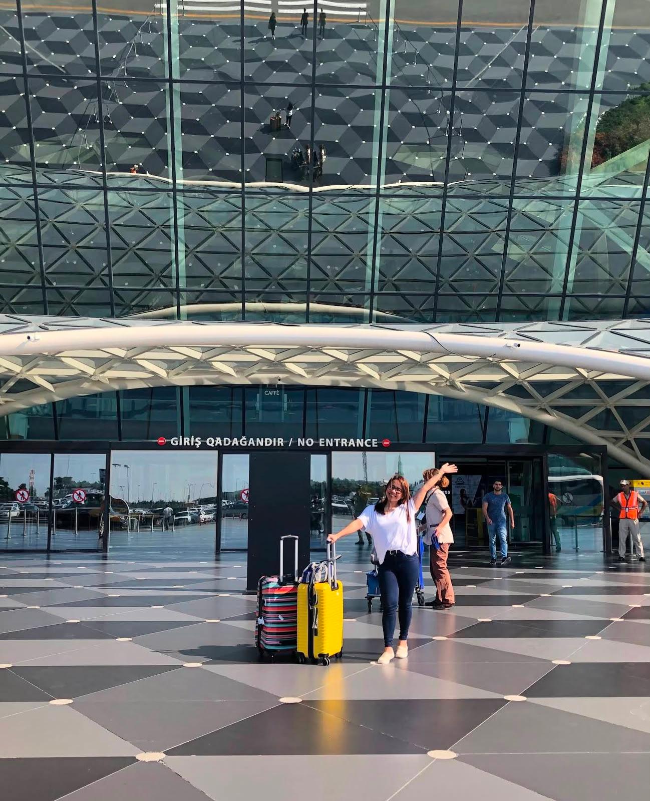 Baku: Guided Orientation on Private Airport-to-City Transfer 2