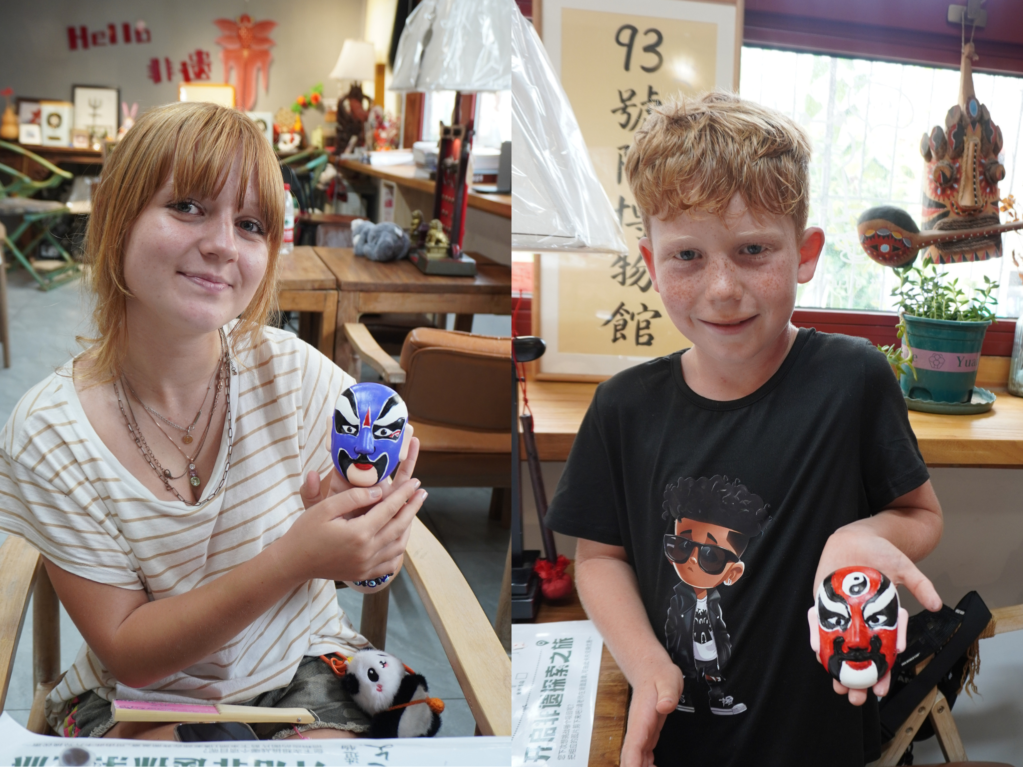 Peking Opera Mask Painting Workshop & Art Craft Walk 2