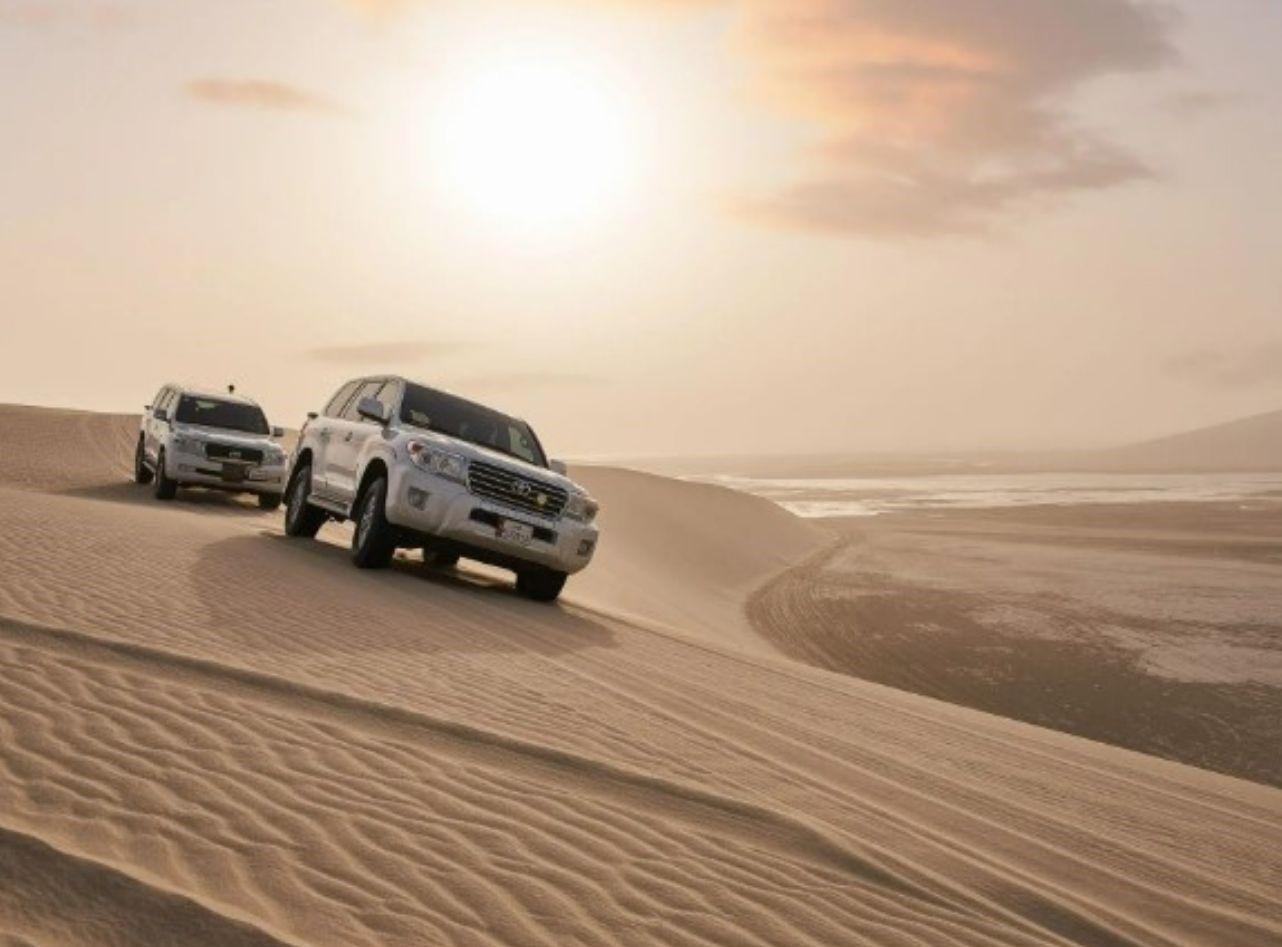 Doha : Inland Sea Desert Safari ,Camel Ride & Sandboarding 2