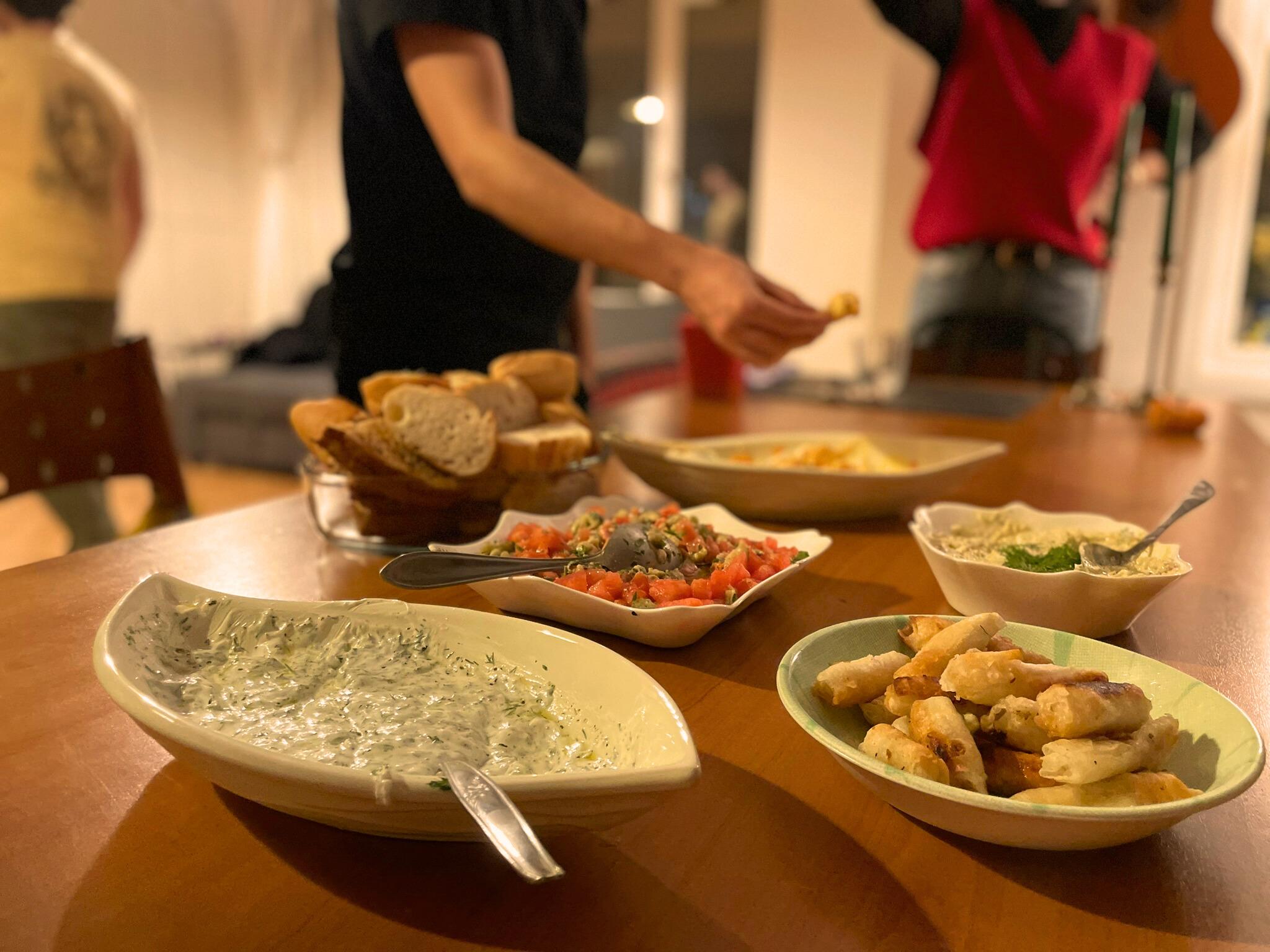 Turkish Tapas (Meze) Cooking for Beginners in Kadikoy 3