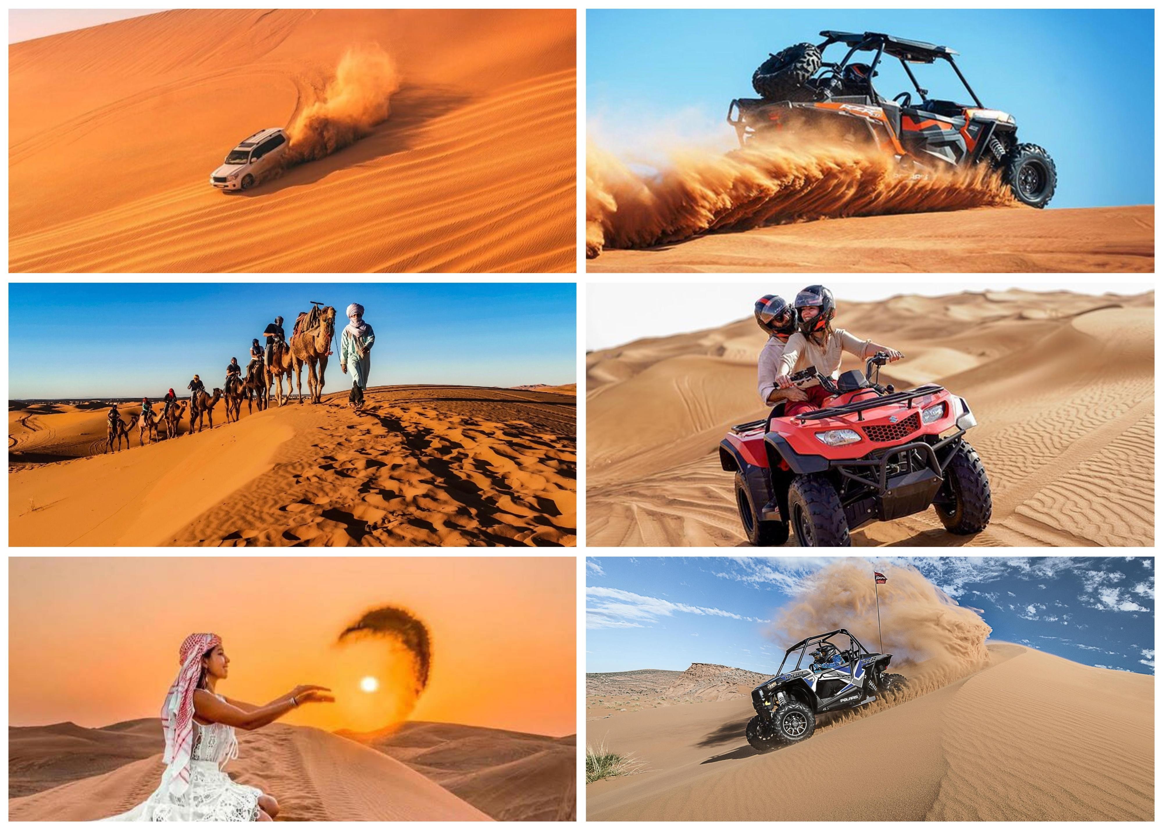 Doha: Desert Safari With All Activities & Inland Sea Visit